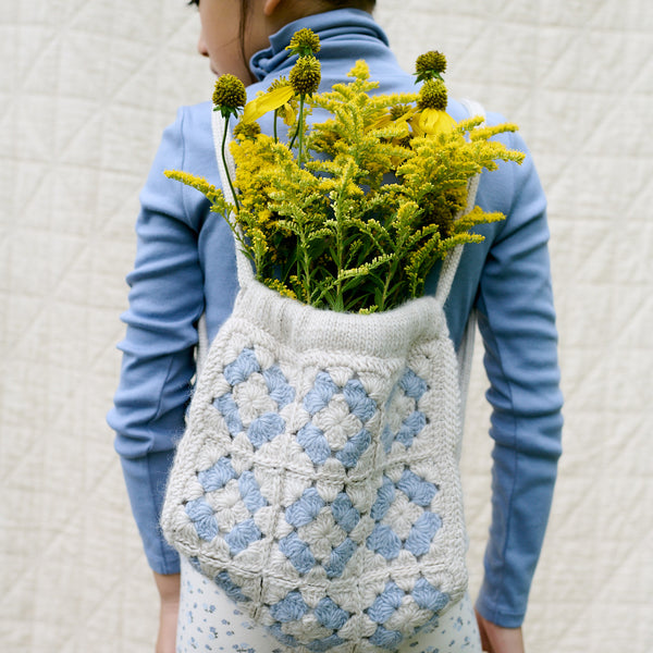 Squares String Sack