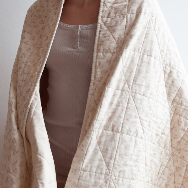 Quilted Throw Blanket