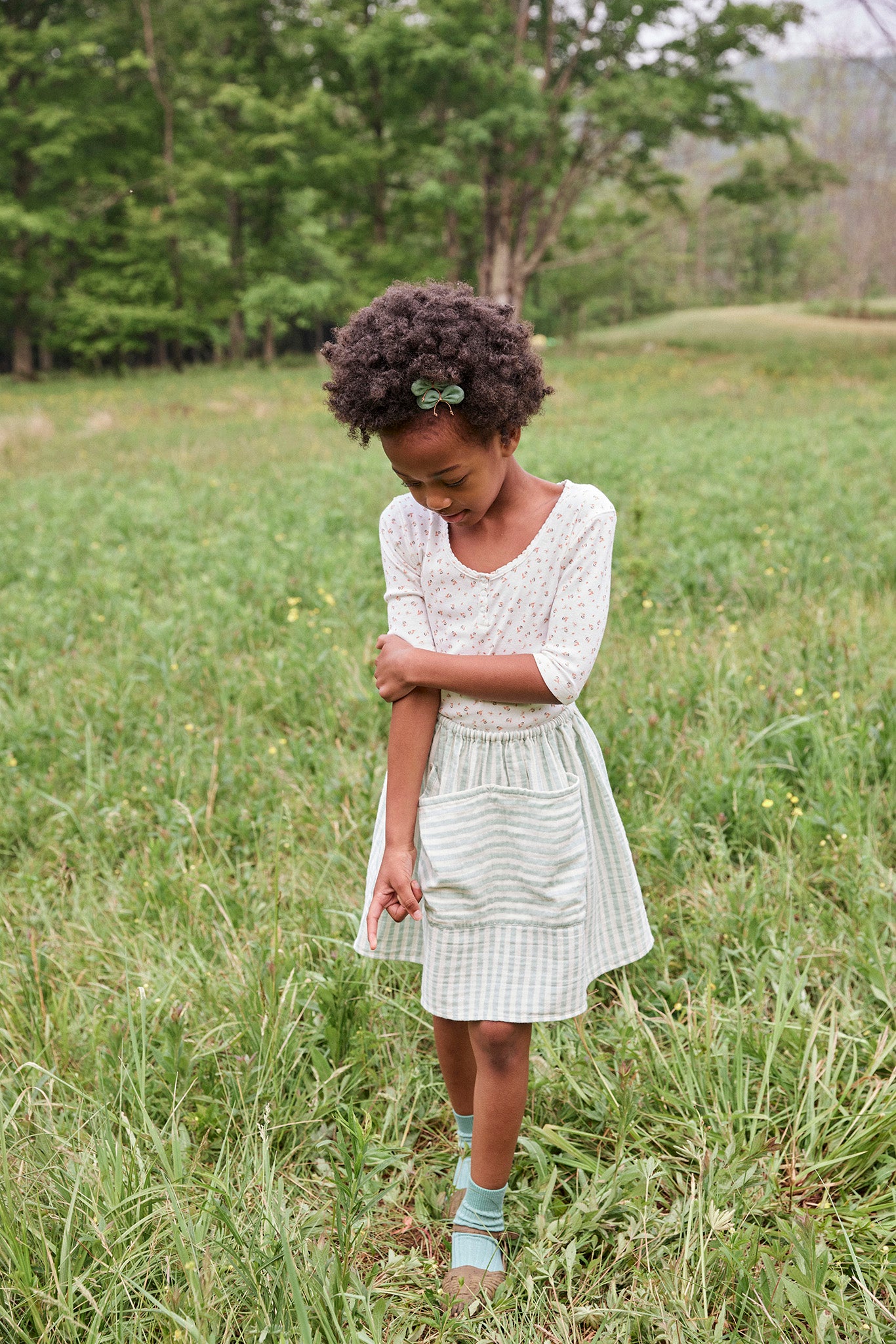 Emelia Skirt, Stripe