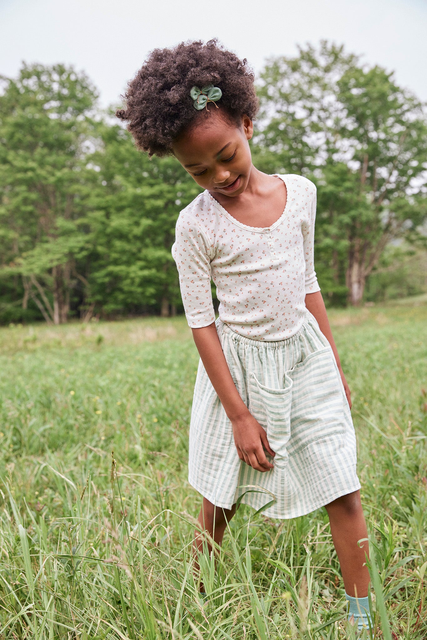 Emelia Skirt, Stripe