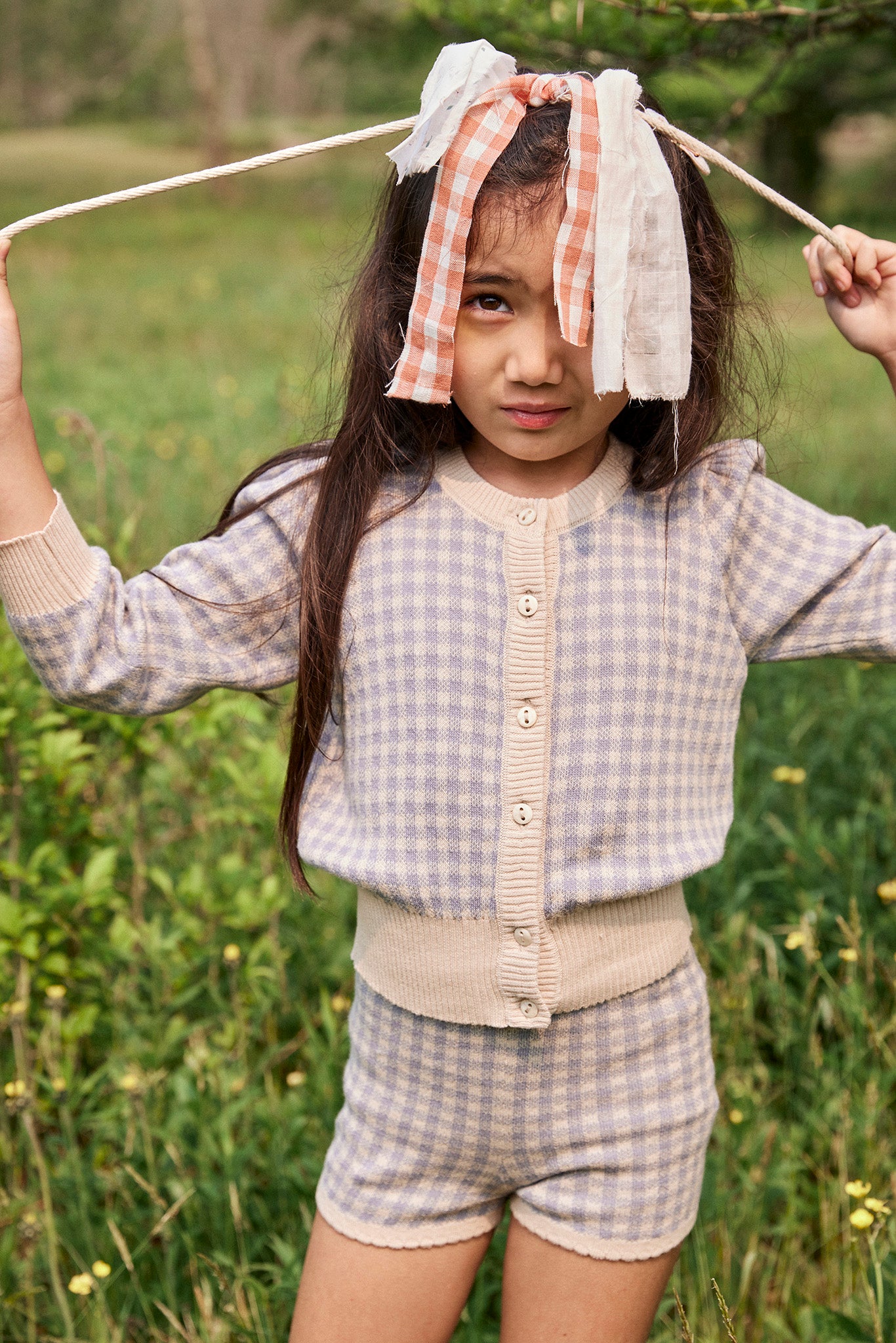 かわいい！ トップス(その他) soor ploom rose cardigan 4/5Y トップス 