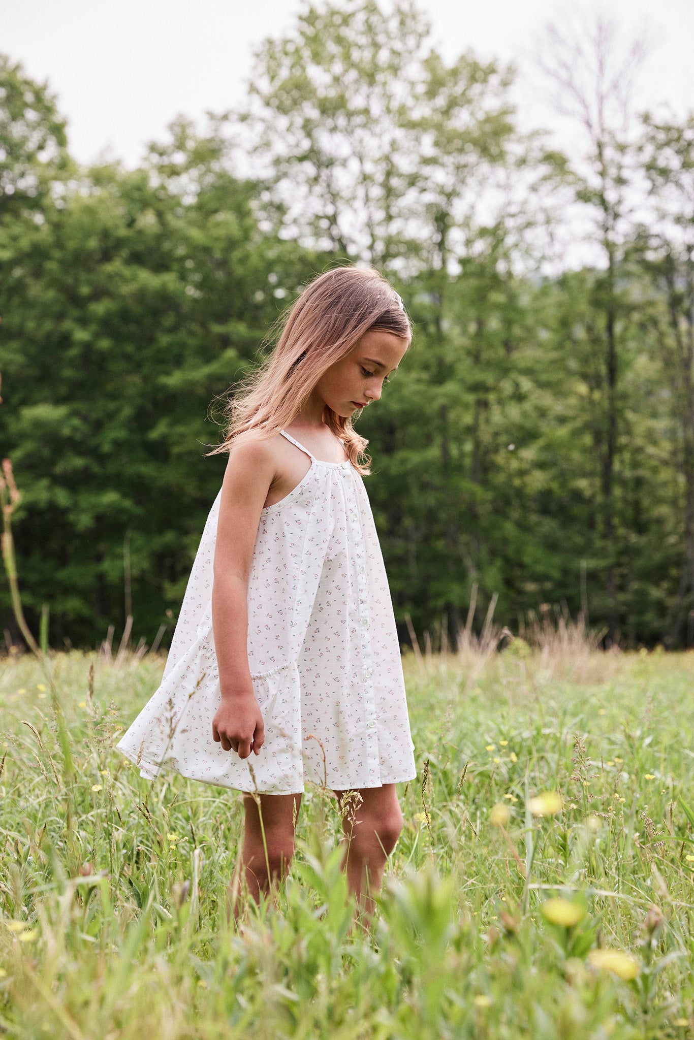 ☆ soor ploom ☆ Floral Dress Ecru 4Y 最大58％オフ！ - ワンピース