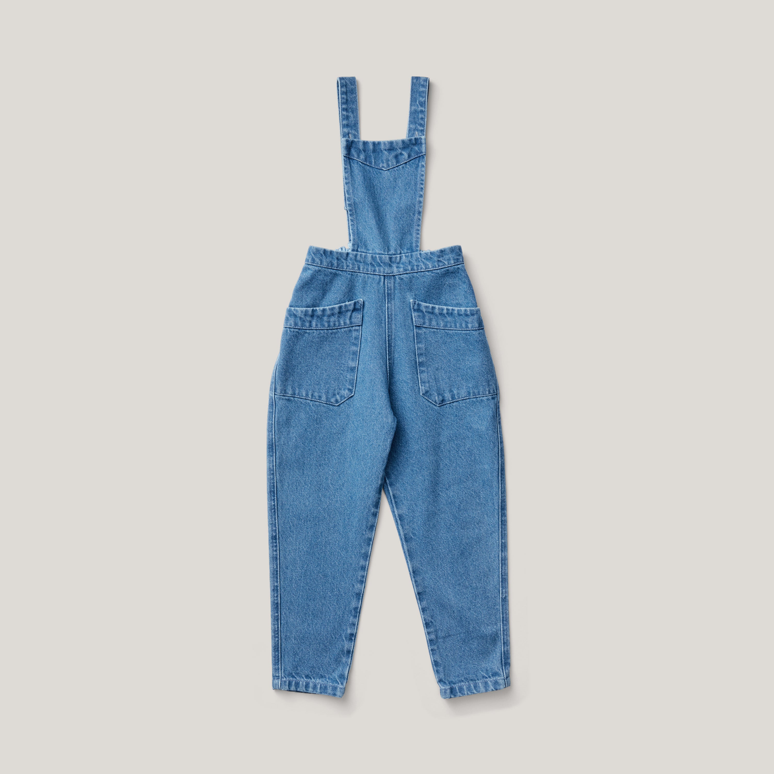 Old Navy - - LIGHT-DENIM Slouchy Straight Non-Stretch Denim Dungarees -  Size 8/10 to 16/18