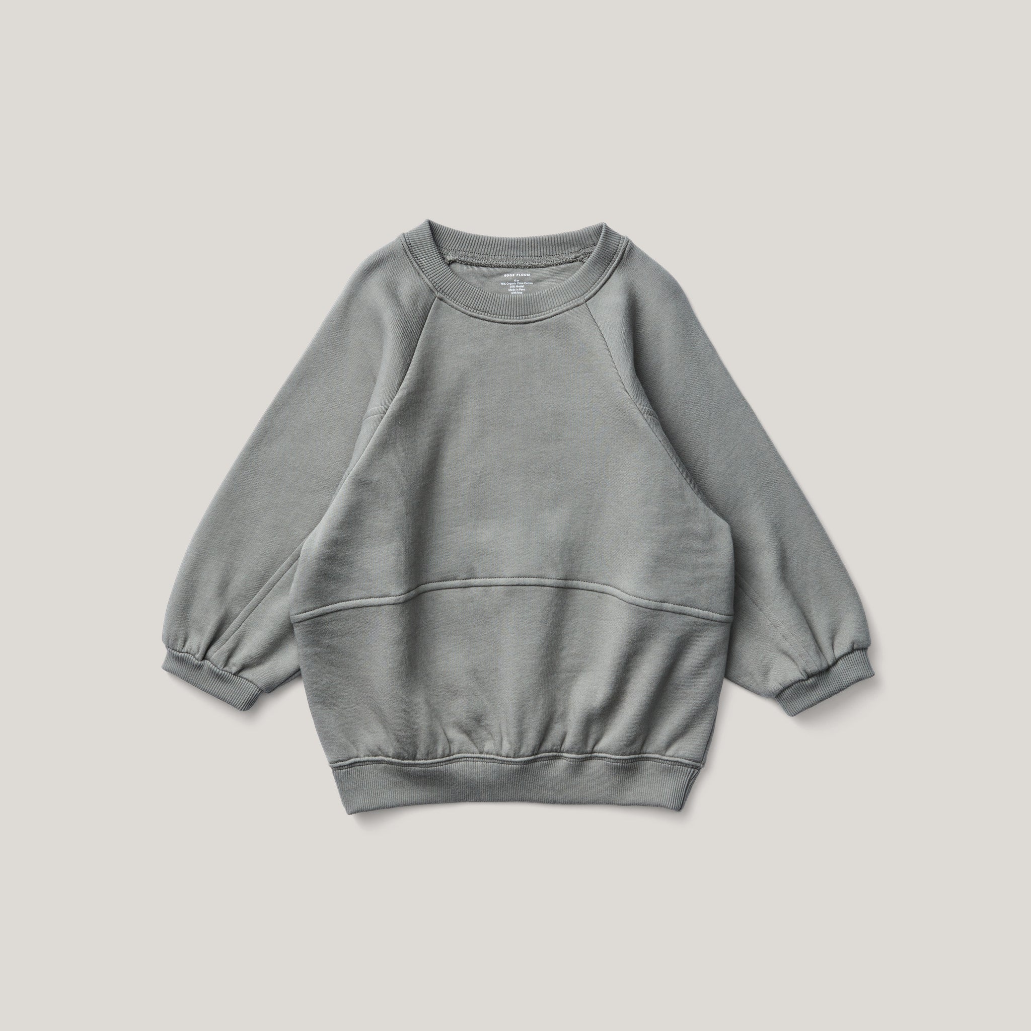 Oversized Sweatshirt, Eucalyptus – Soor Ploom