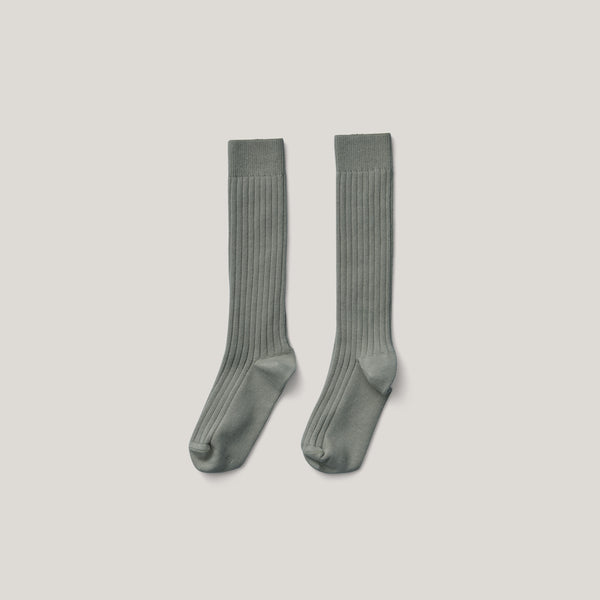 Knee Rib Sock, Eucalyptus