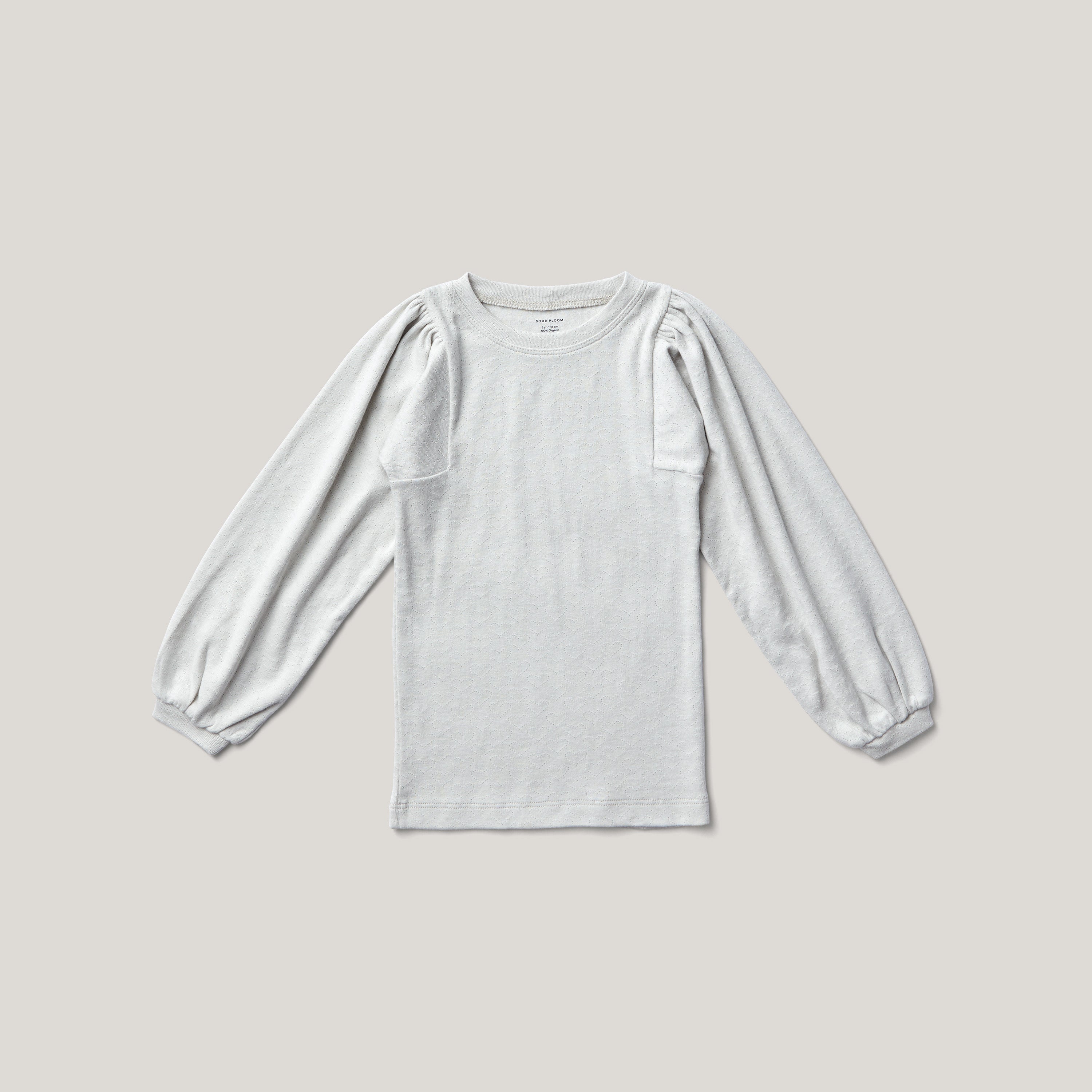 Balloon Tee, Heart Pointelle, Wisp – Soor Ploom