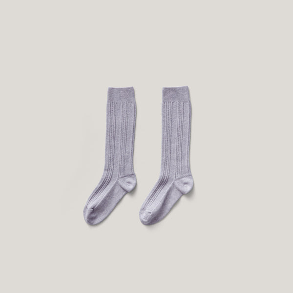 Pointelle Knee Sock