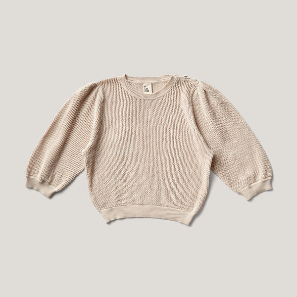 Womens Mimi Knit Top, Milk