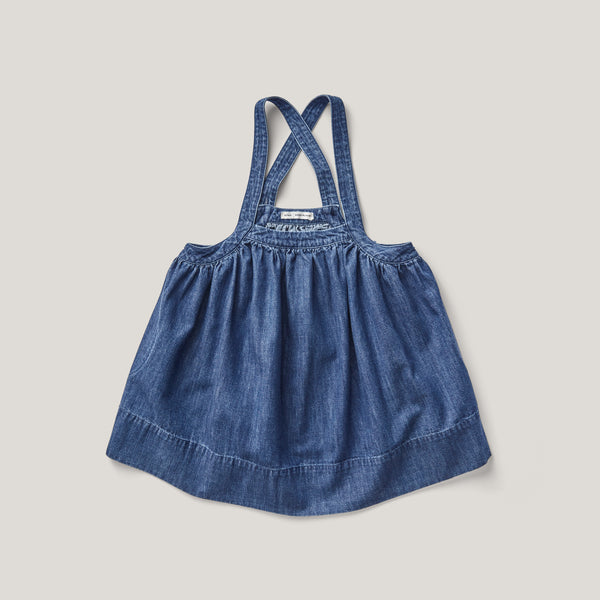 スカート soor ploom Eloise Pinafore Black Denim4y Soor Ploom Eloise Pinafore, Graph Paper — AVION Clothier