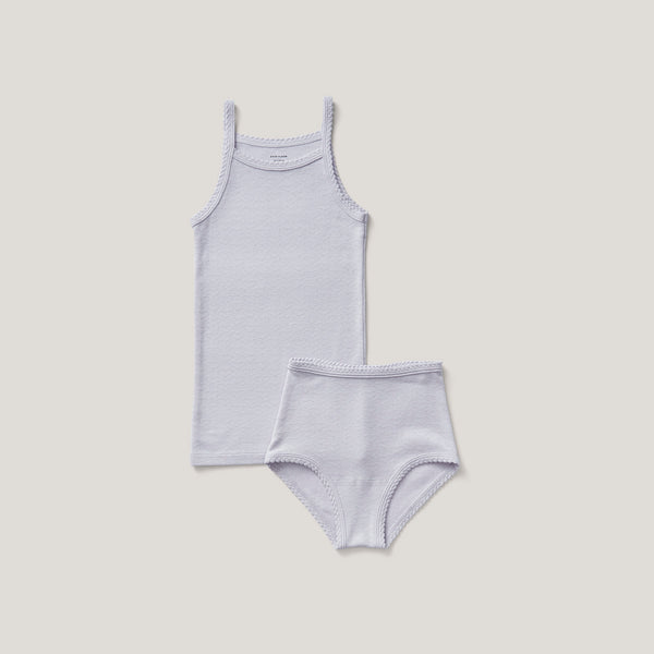 Classic Underwear Set, Bergamot Pointelle*