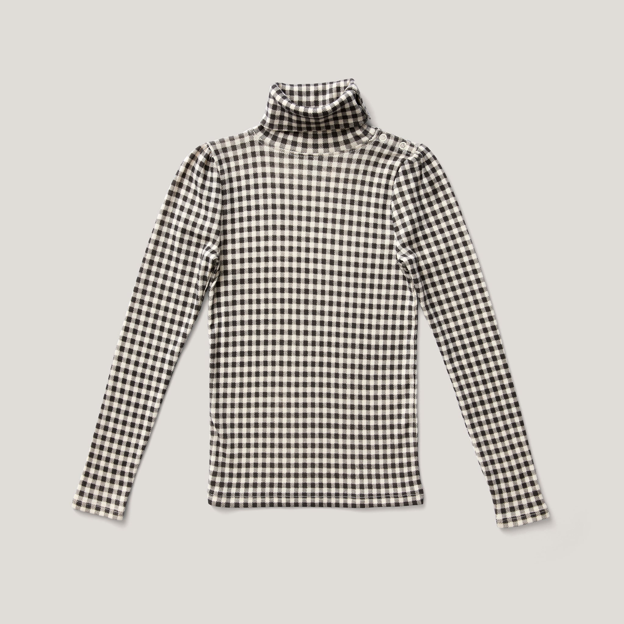 Gingham Print, Shale