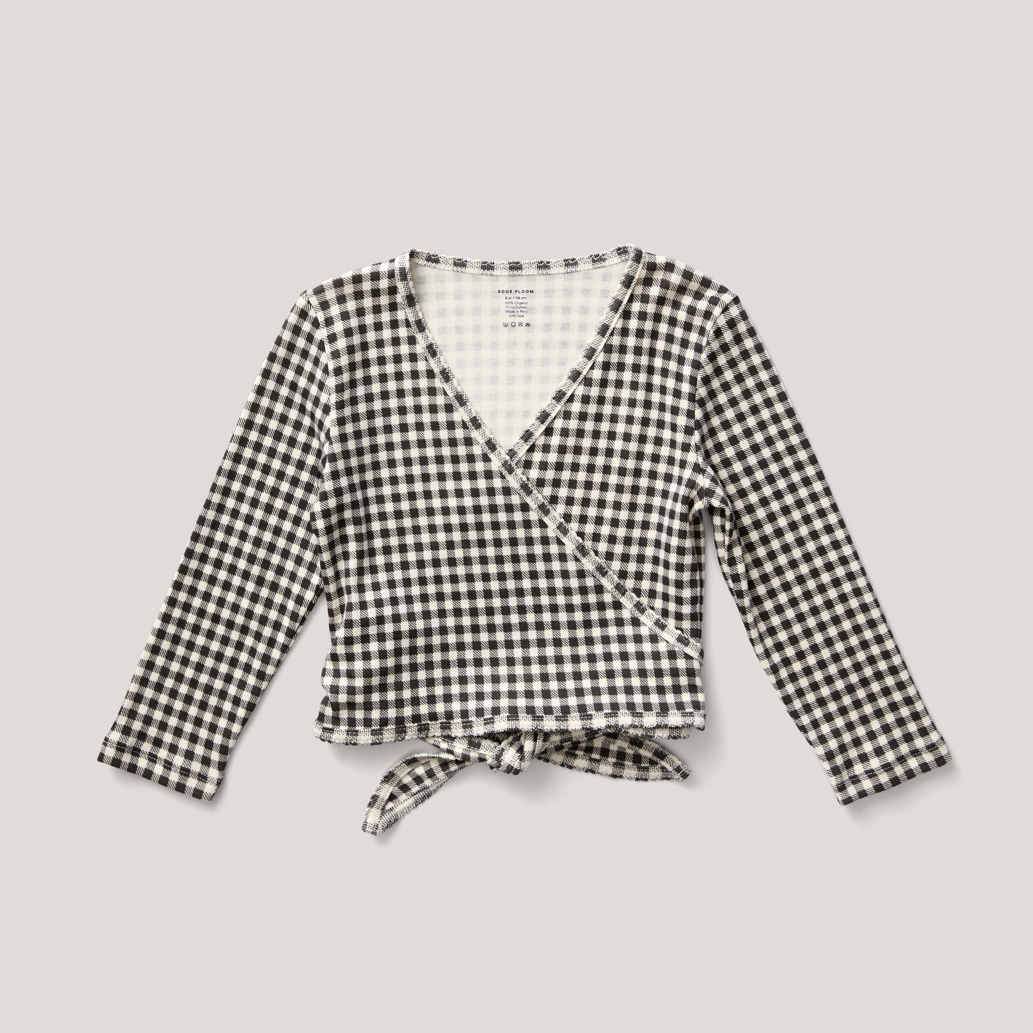 Gingham Print, Shale