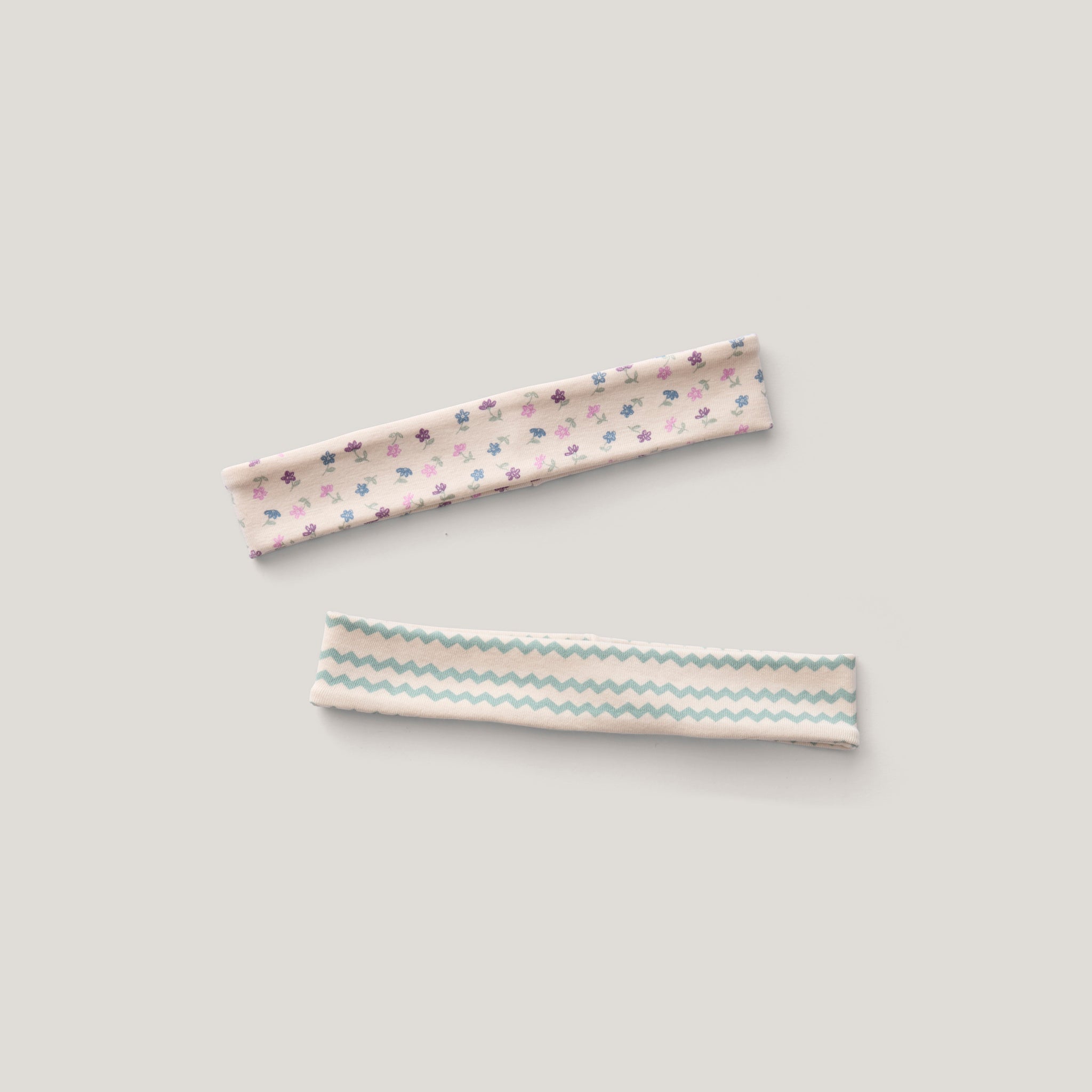 Chicweed Print, Mix / Ric Rac Print, Mentha