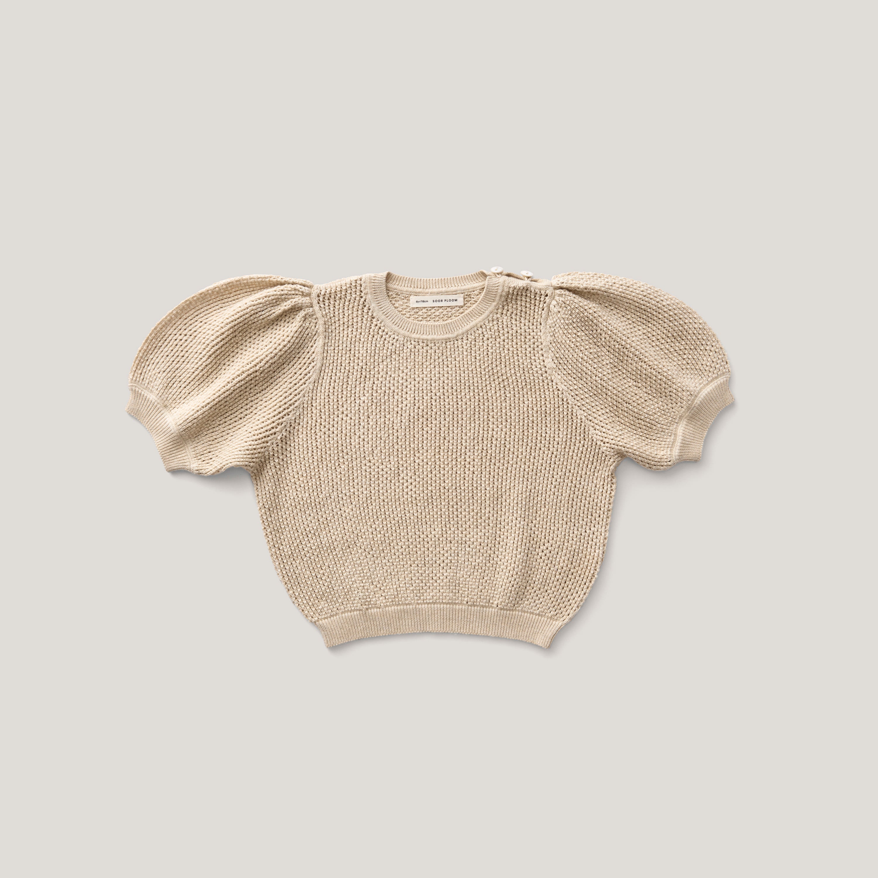 トップス soor ploom mimi 4y natural Mimi Knit Top – Soor Ploom