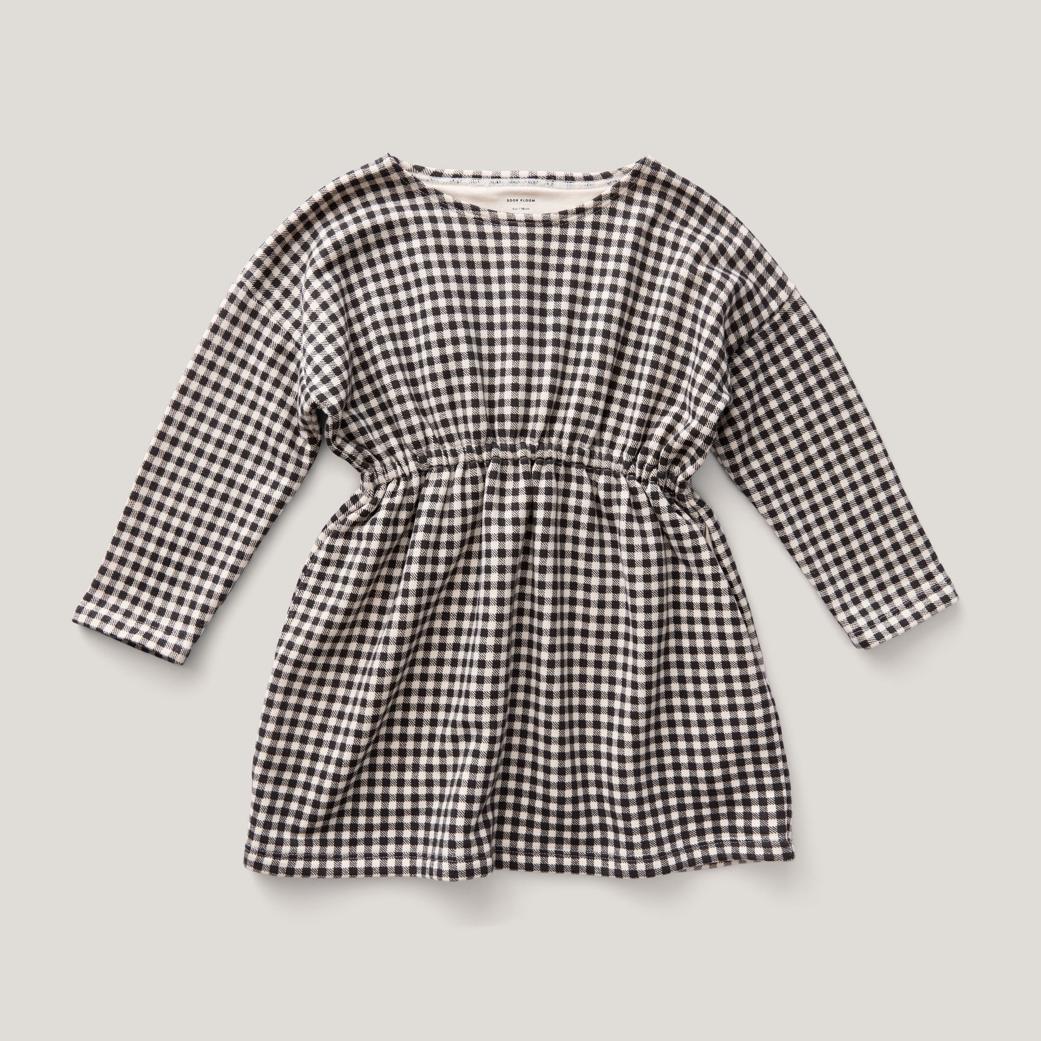Gingham Print, Shale