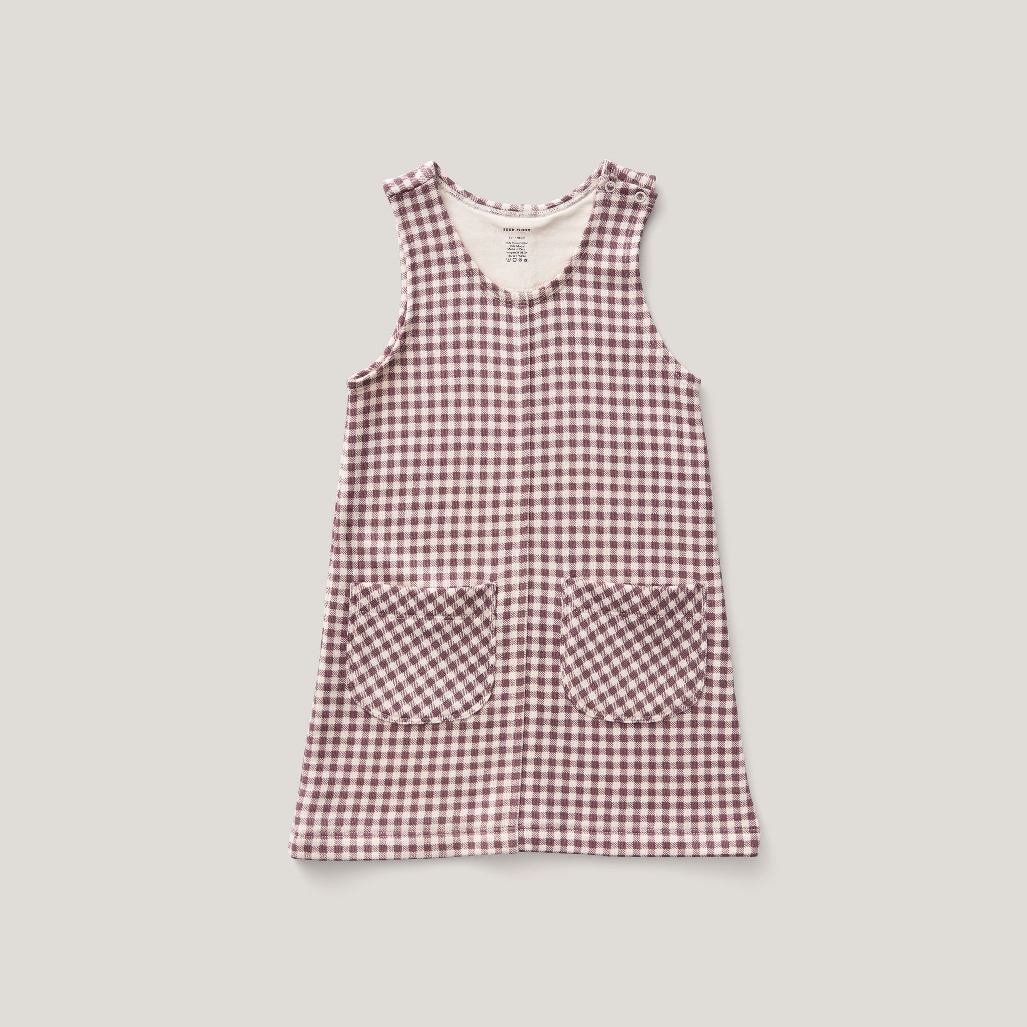 Gingham Print, Cherry