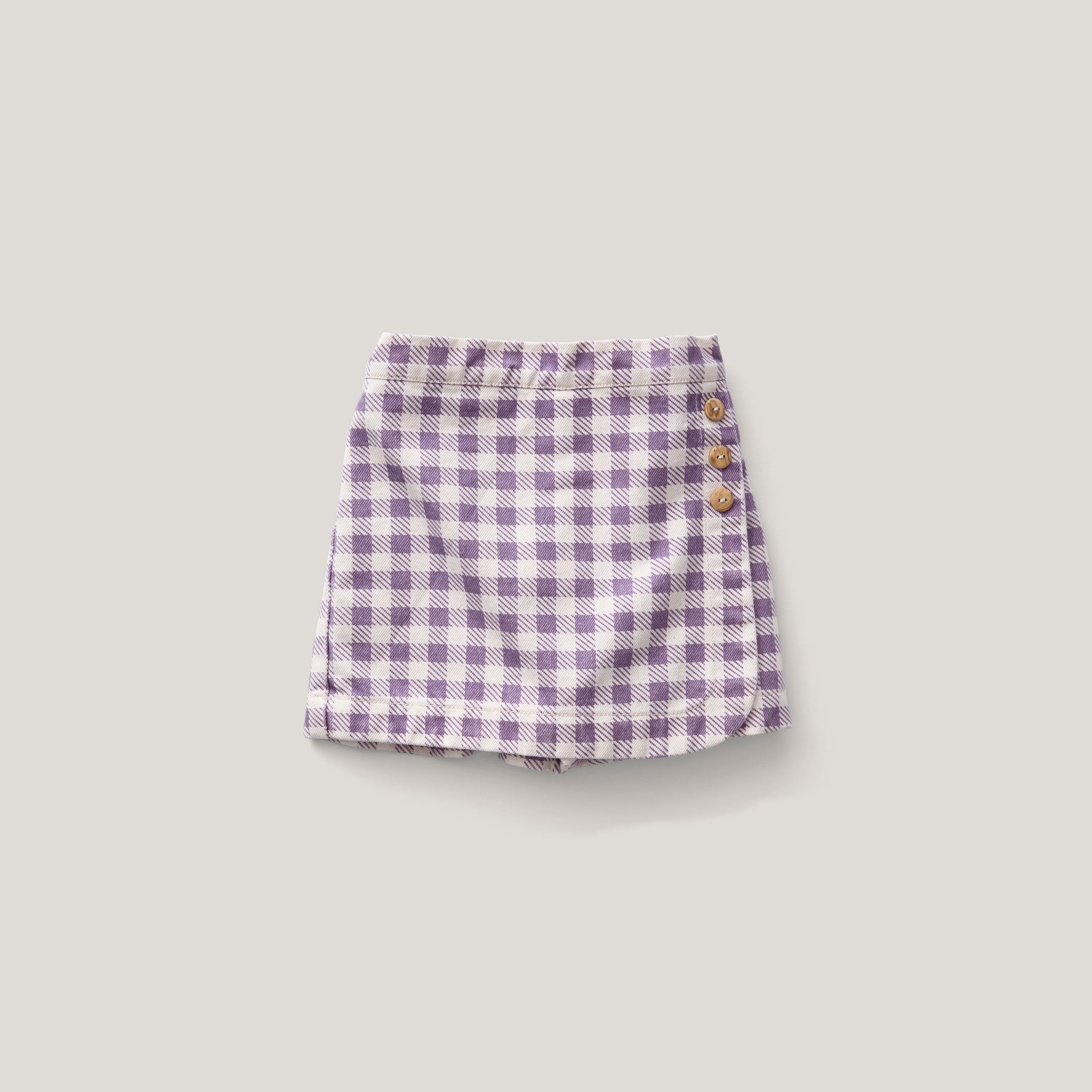Gingham Print, Pansy