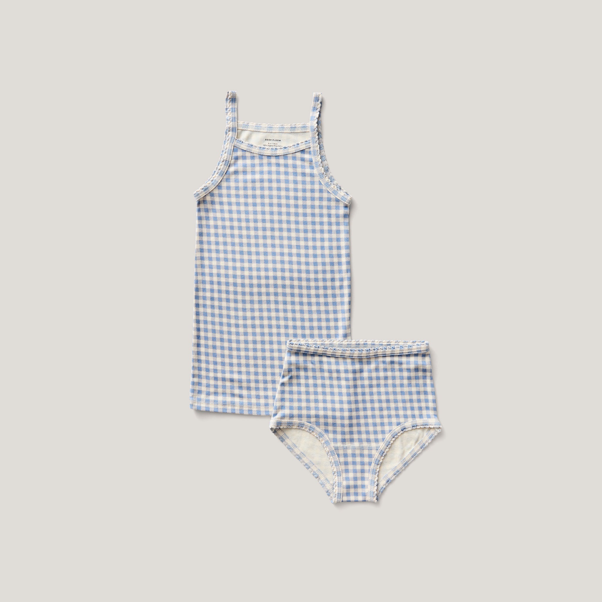 Gingham Print, Powder