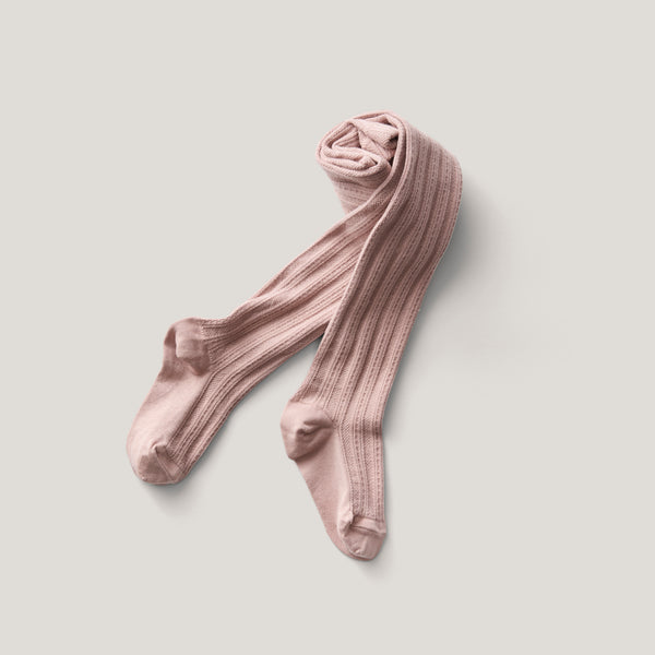 Pointelle Rib Tights
