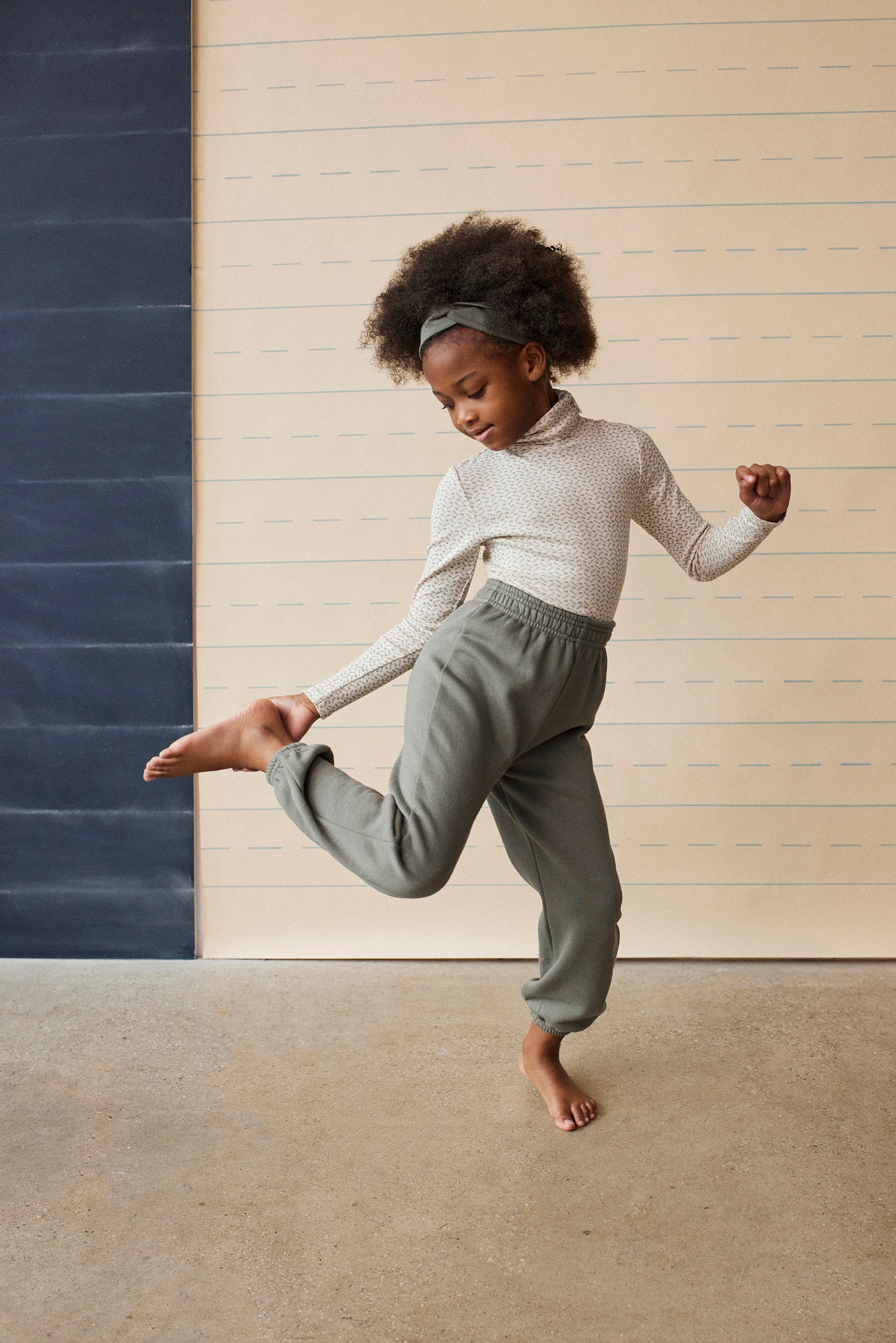 soorploom Snap Turtleneck, Terracotta 2y