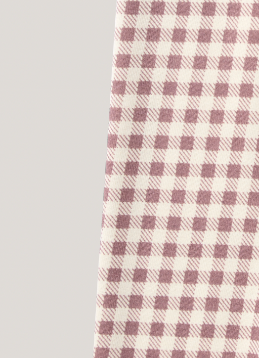 Chicks Print, Cherry / Gingham Print, Cherry