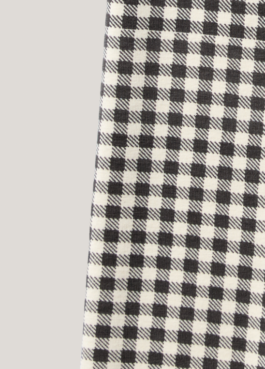 Gingham Print, Shale