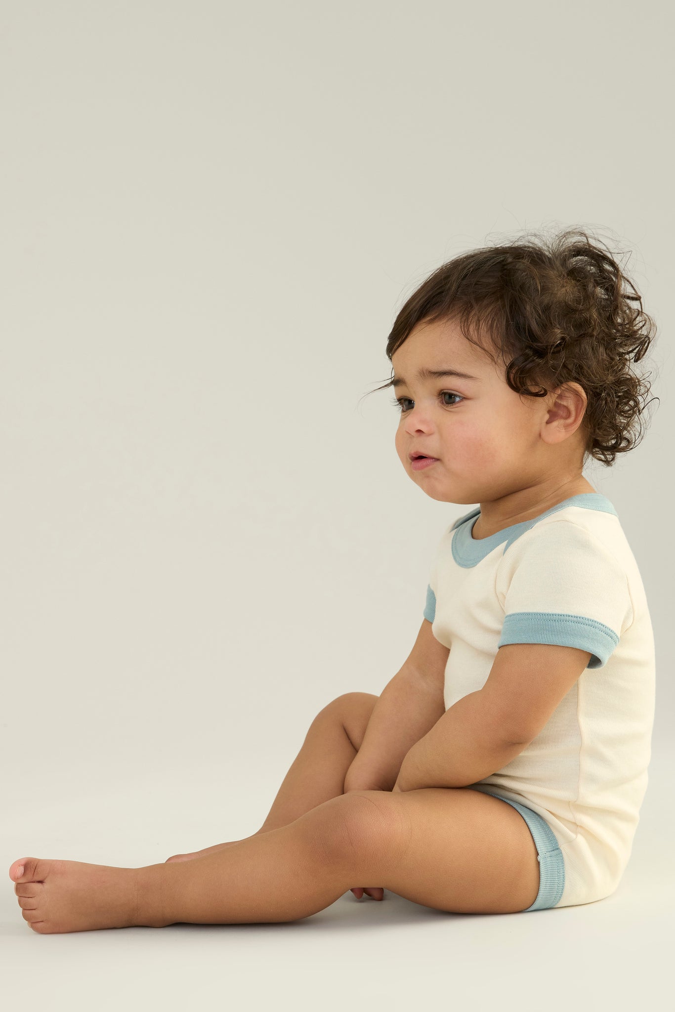 Gingham Print, Azul / Milk