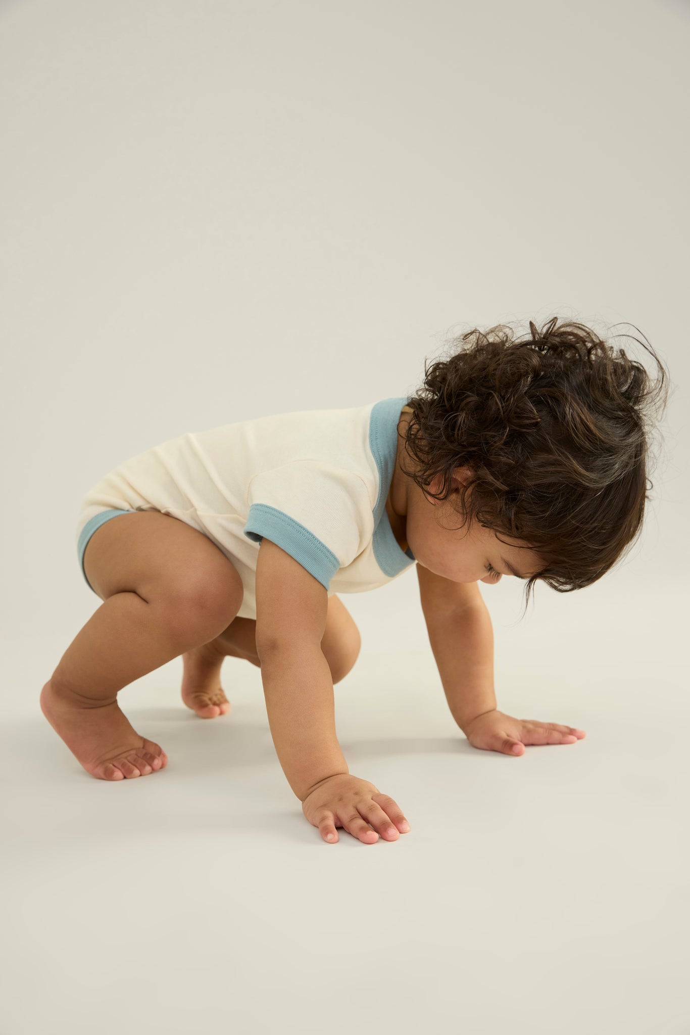 Gingham Print, Azul / Milk