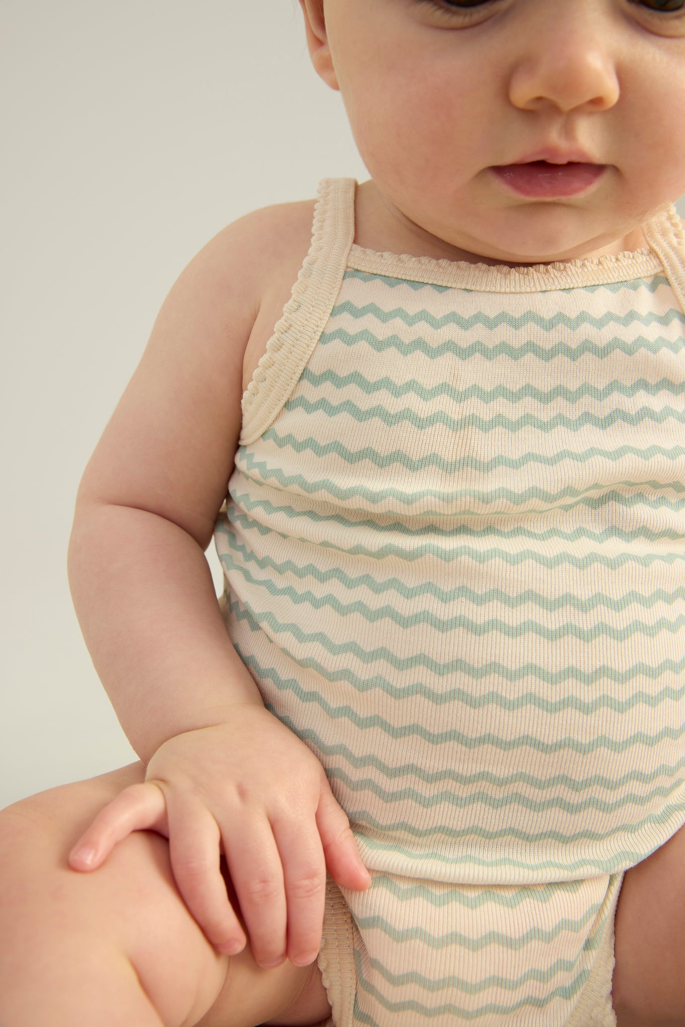 Chicweed Print, Mix / Ric Rac Print, Mentha