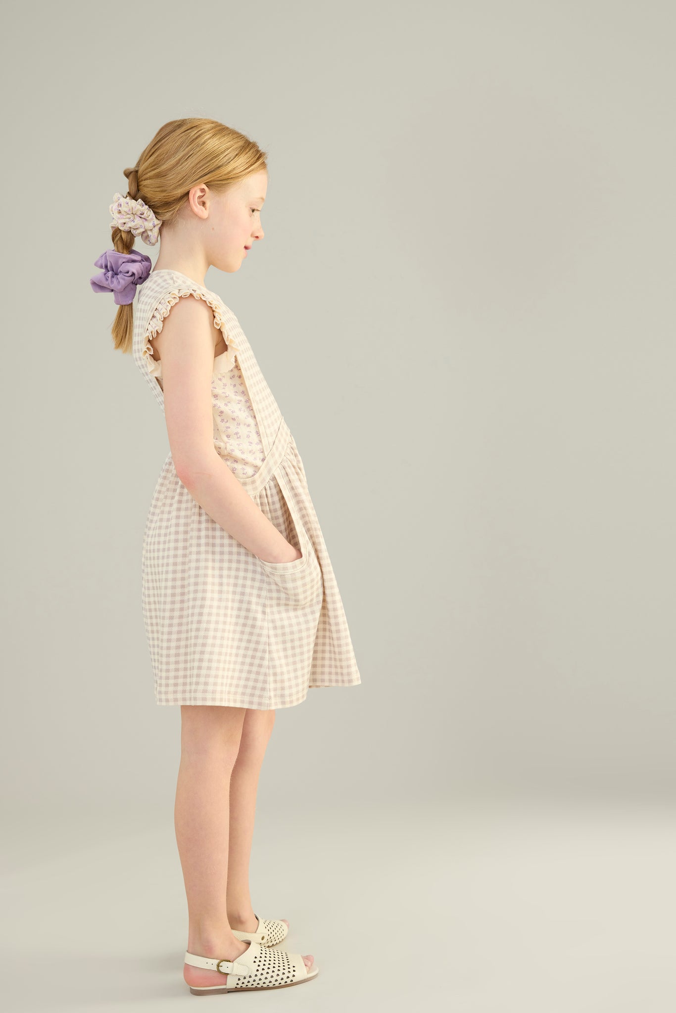 Gingham Print, Cloud