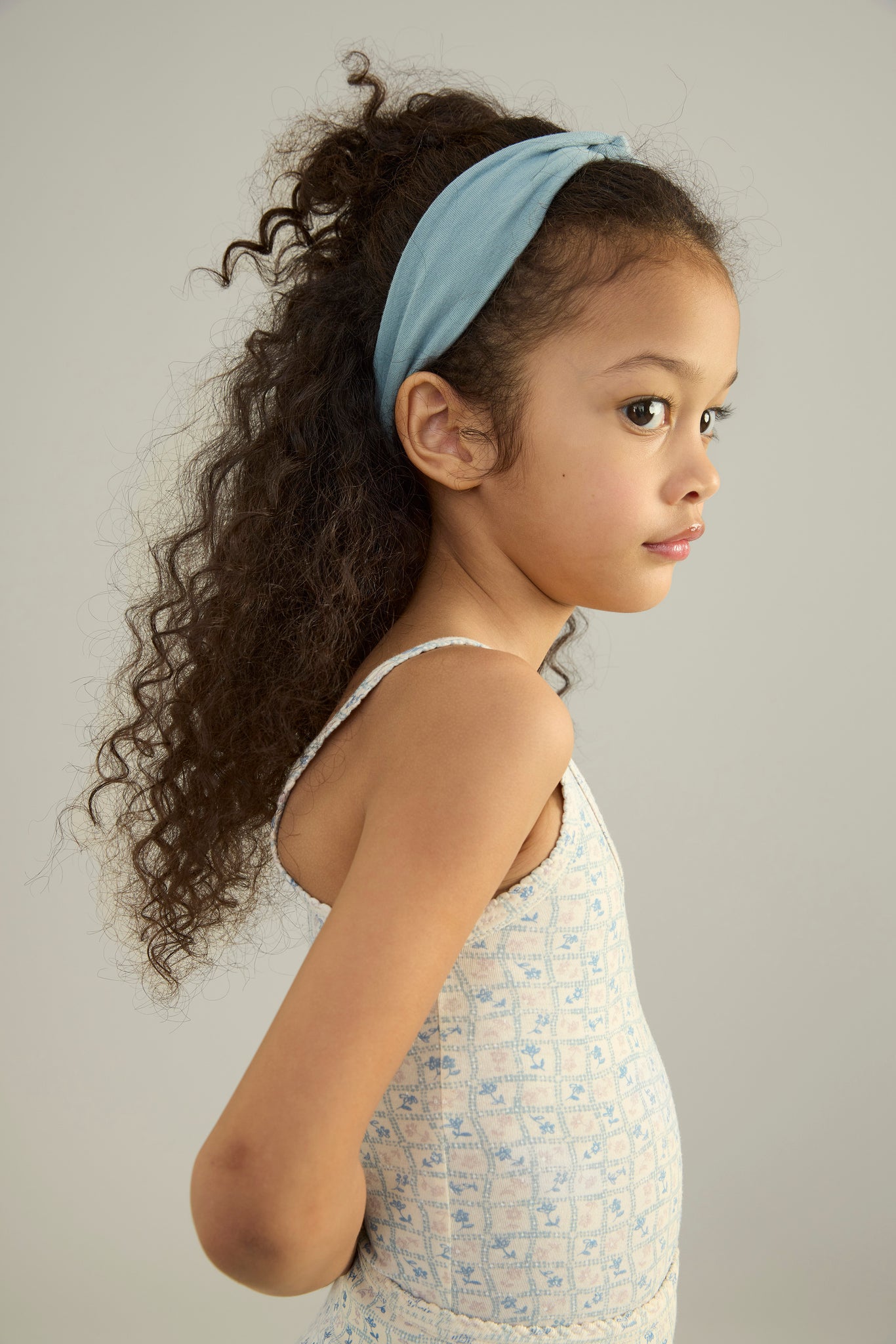 Azul / Flower Press Print, Azul