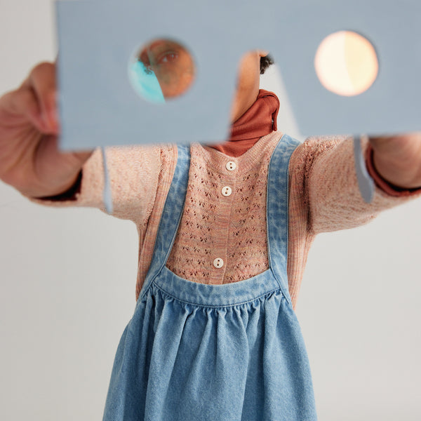 Eloise Pinafore, Light Denim