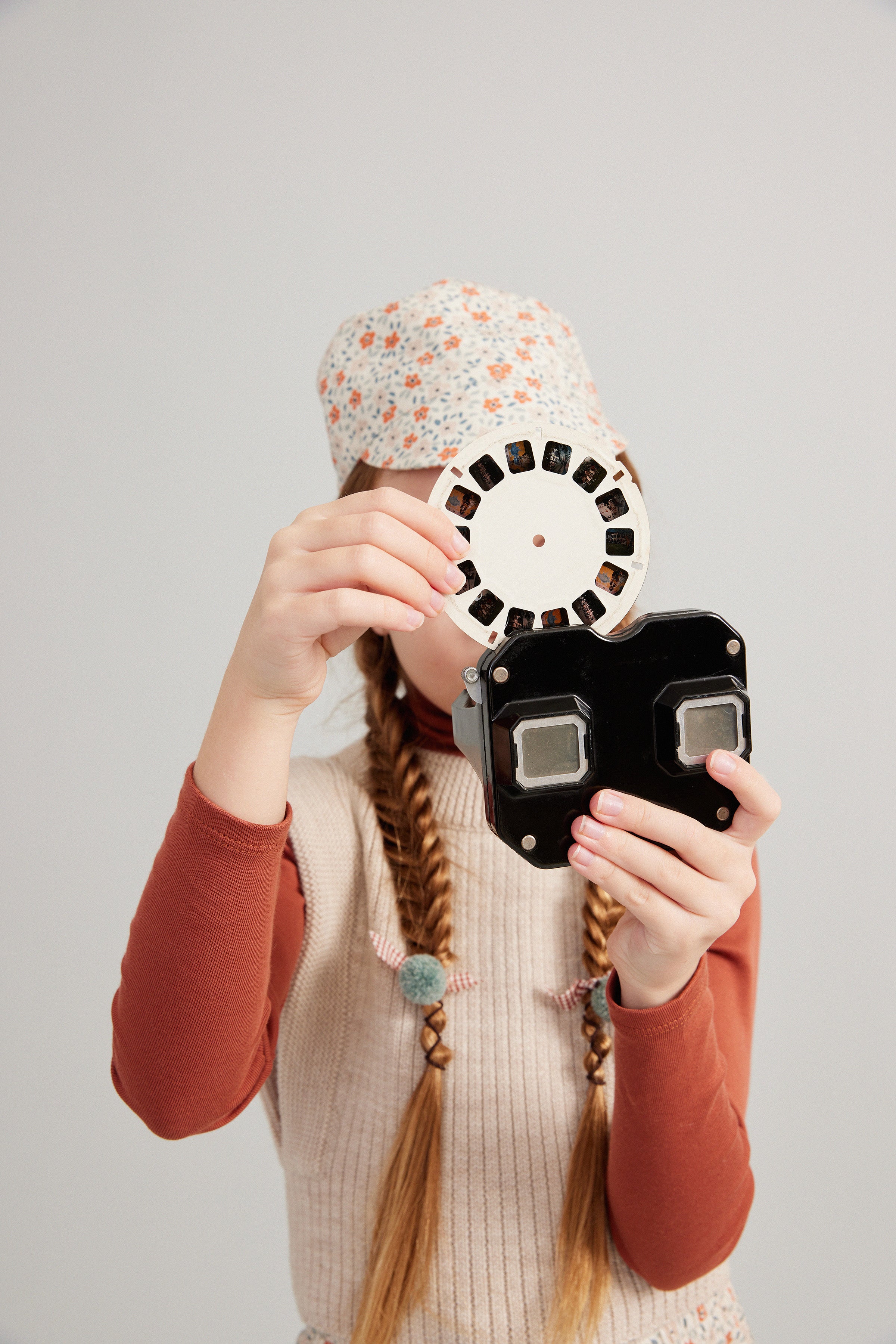 Sun Cap, Meadow Print