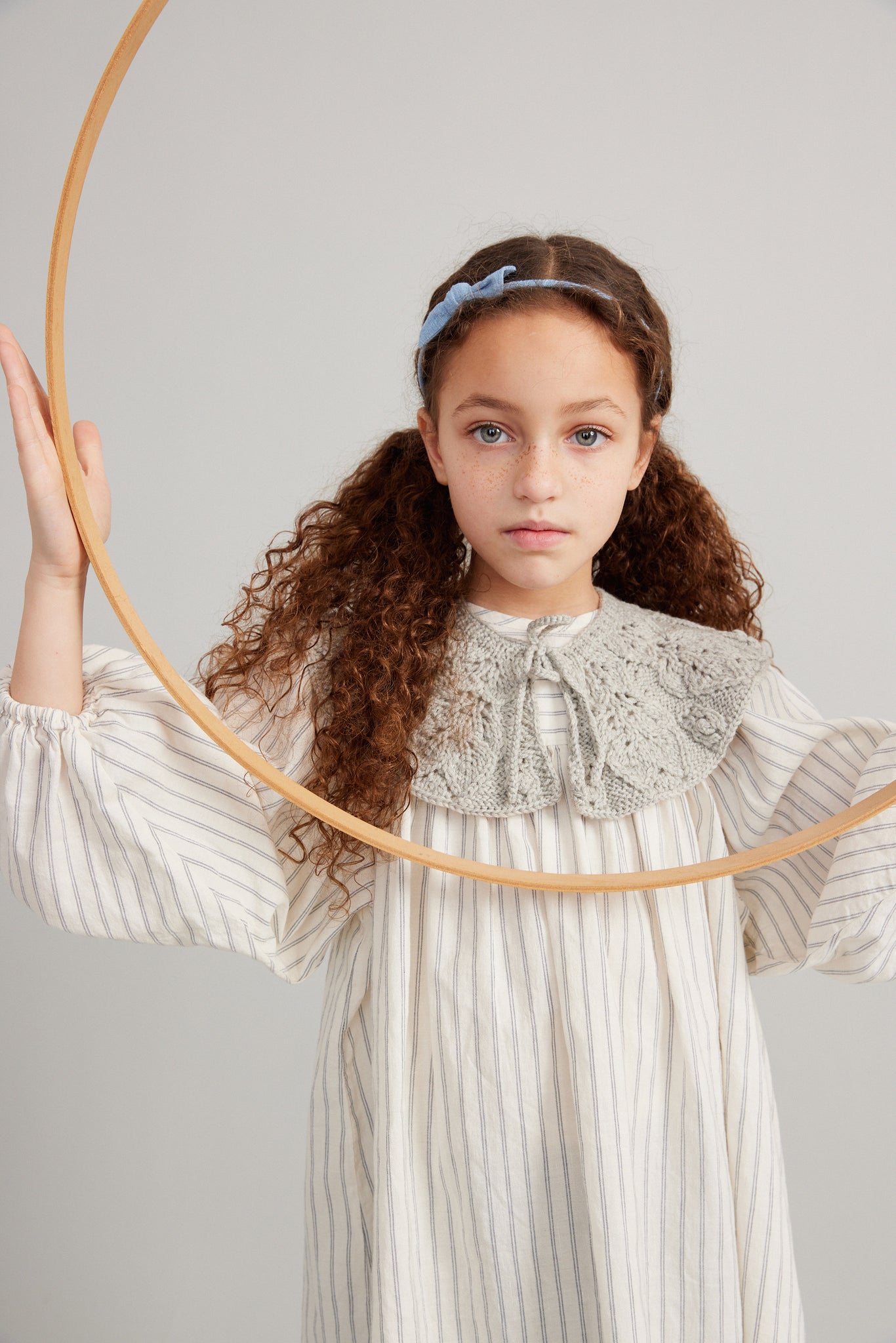 Clementine Dress, Ticking Stripe