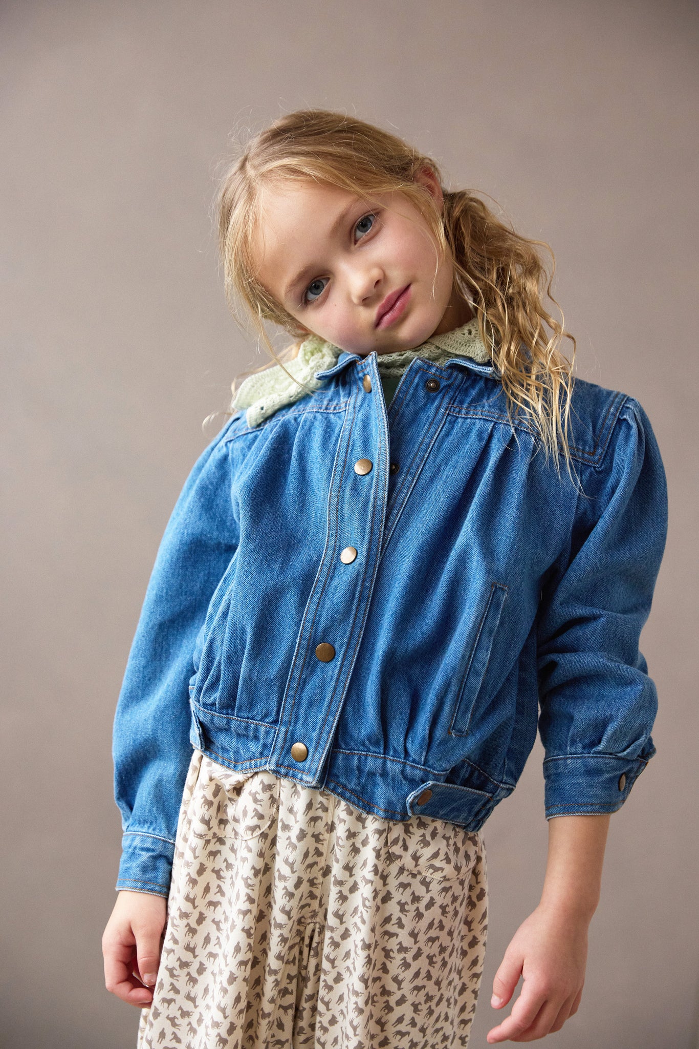 Maxine Jacket, Light Denim