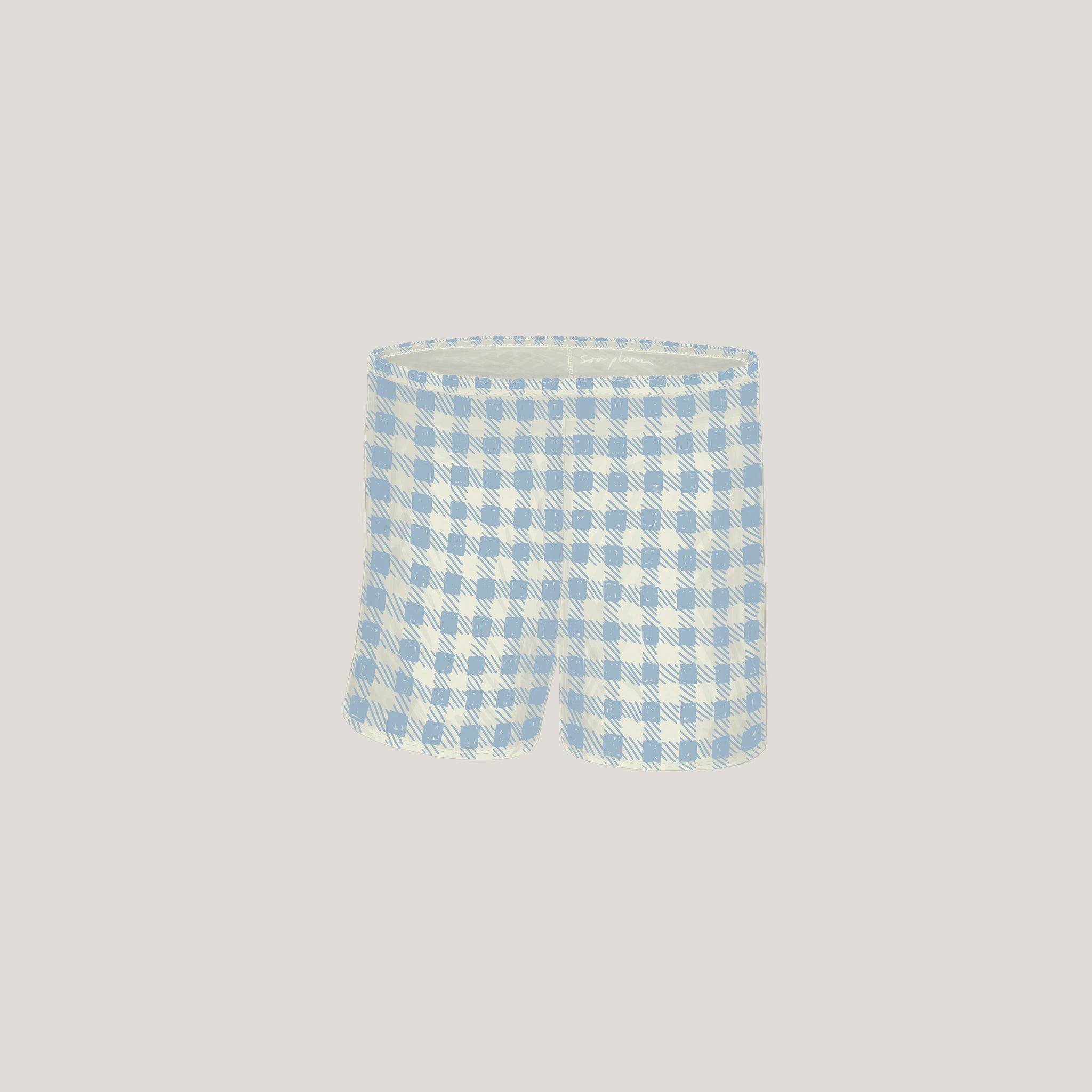 Gingham Print, Sky