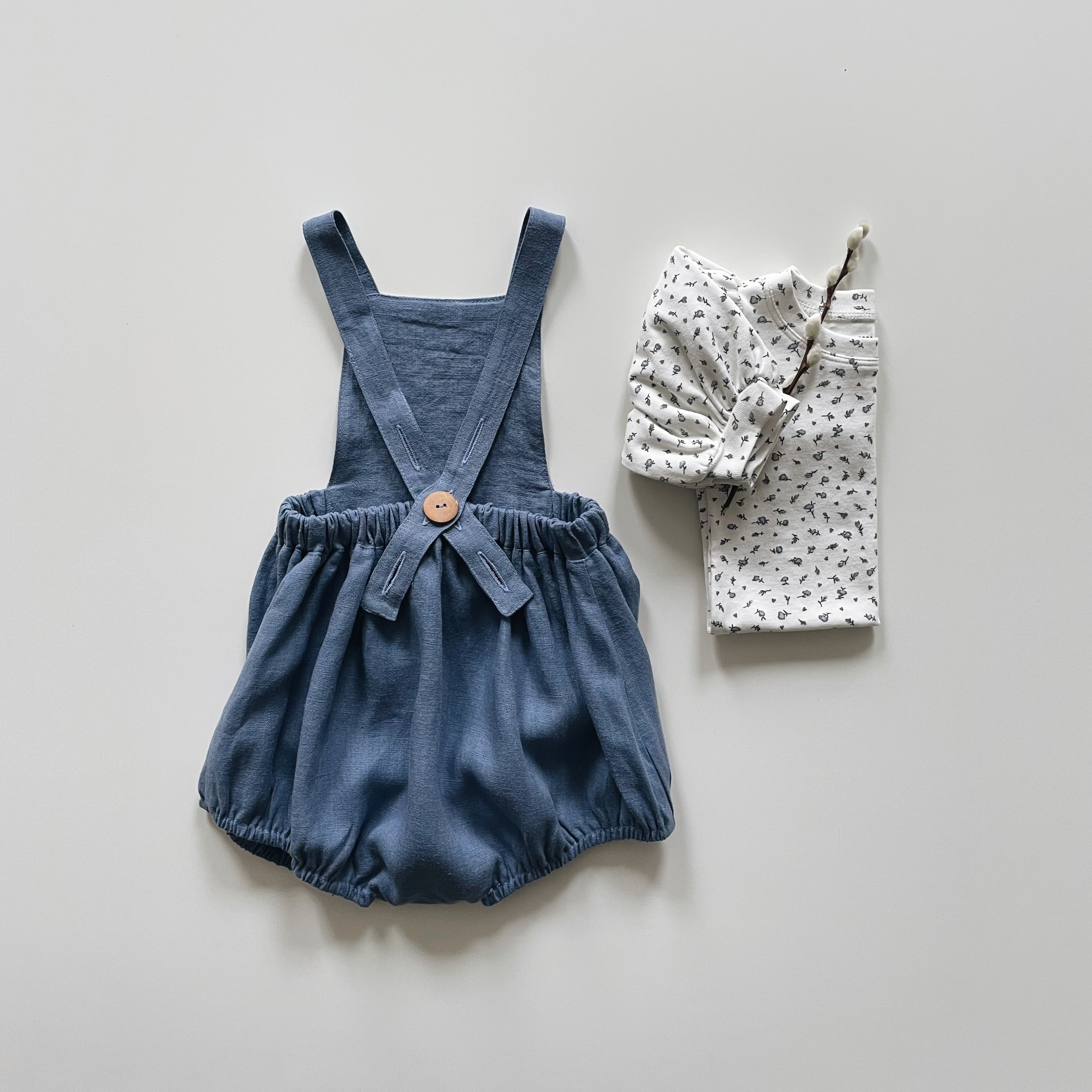 Soor ploom Oone romper denim 5y-