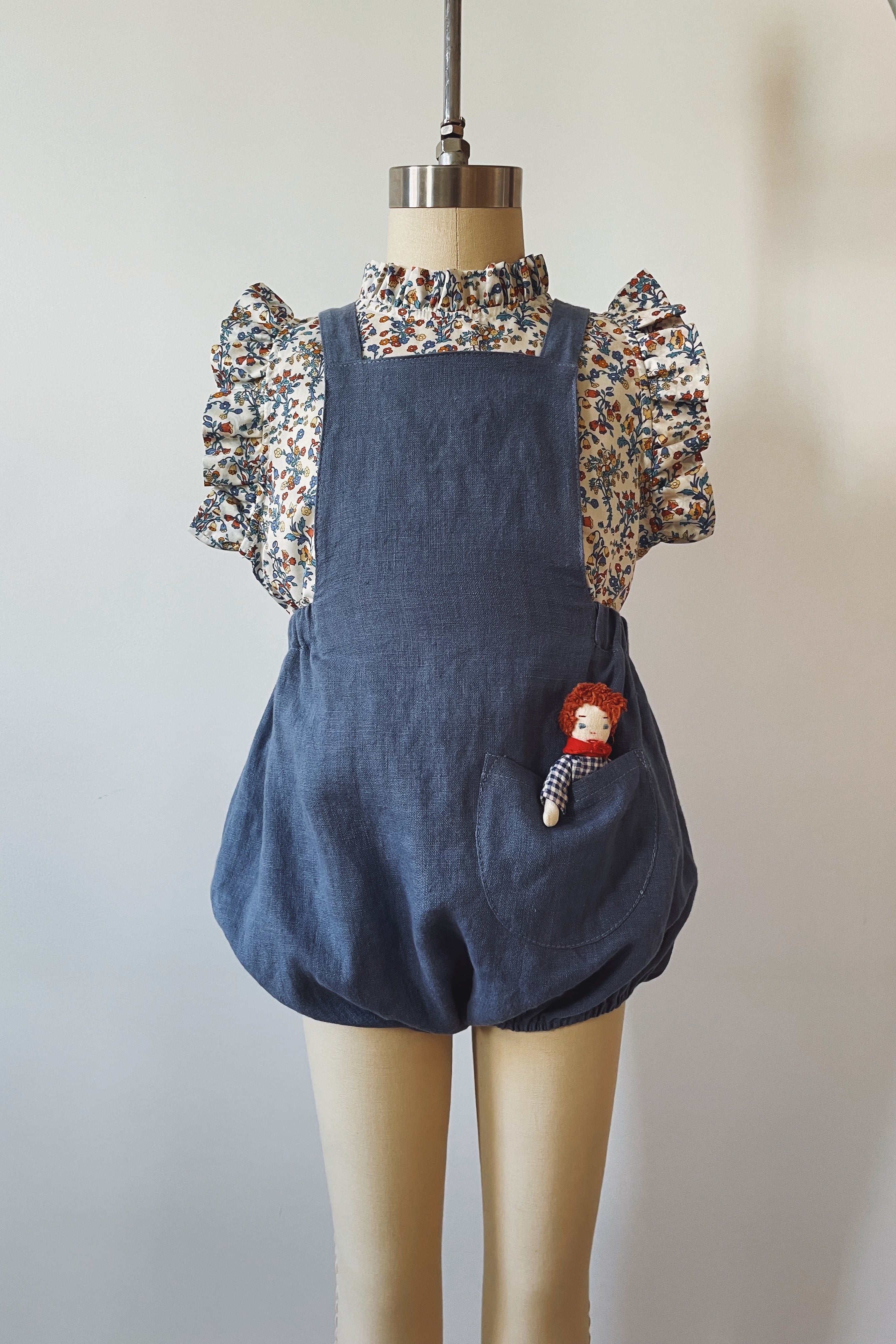 Soor ploom Oone romper denim 5y-