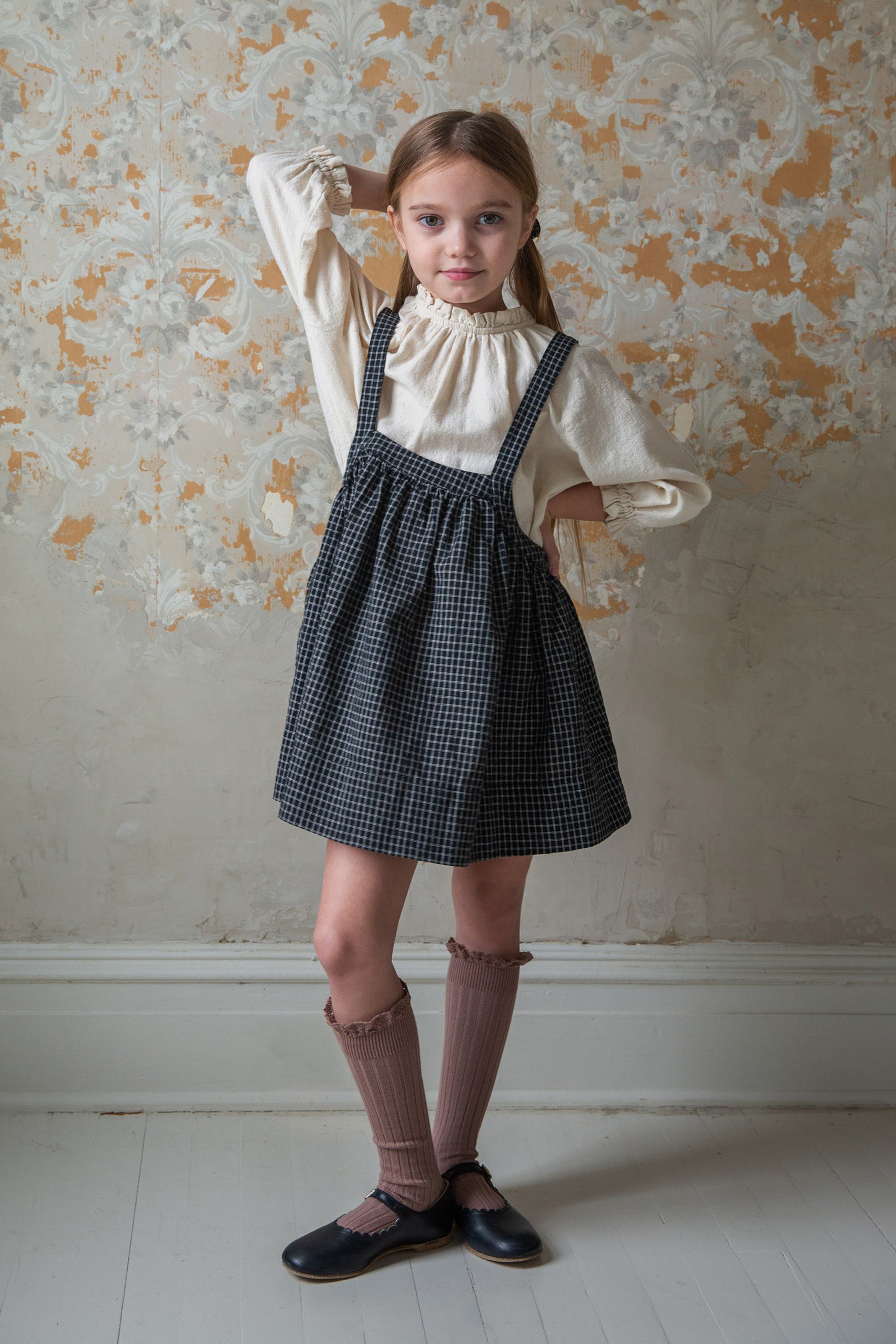 在庫あ特価 Caramel baby&child - SOOR PLOOM Harriet Pinafore Loam