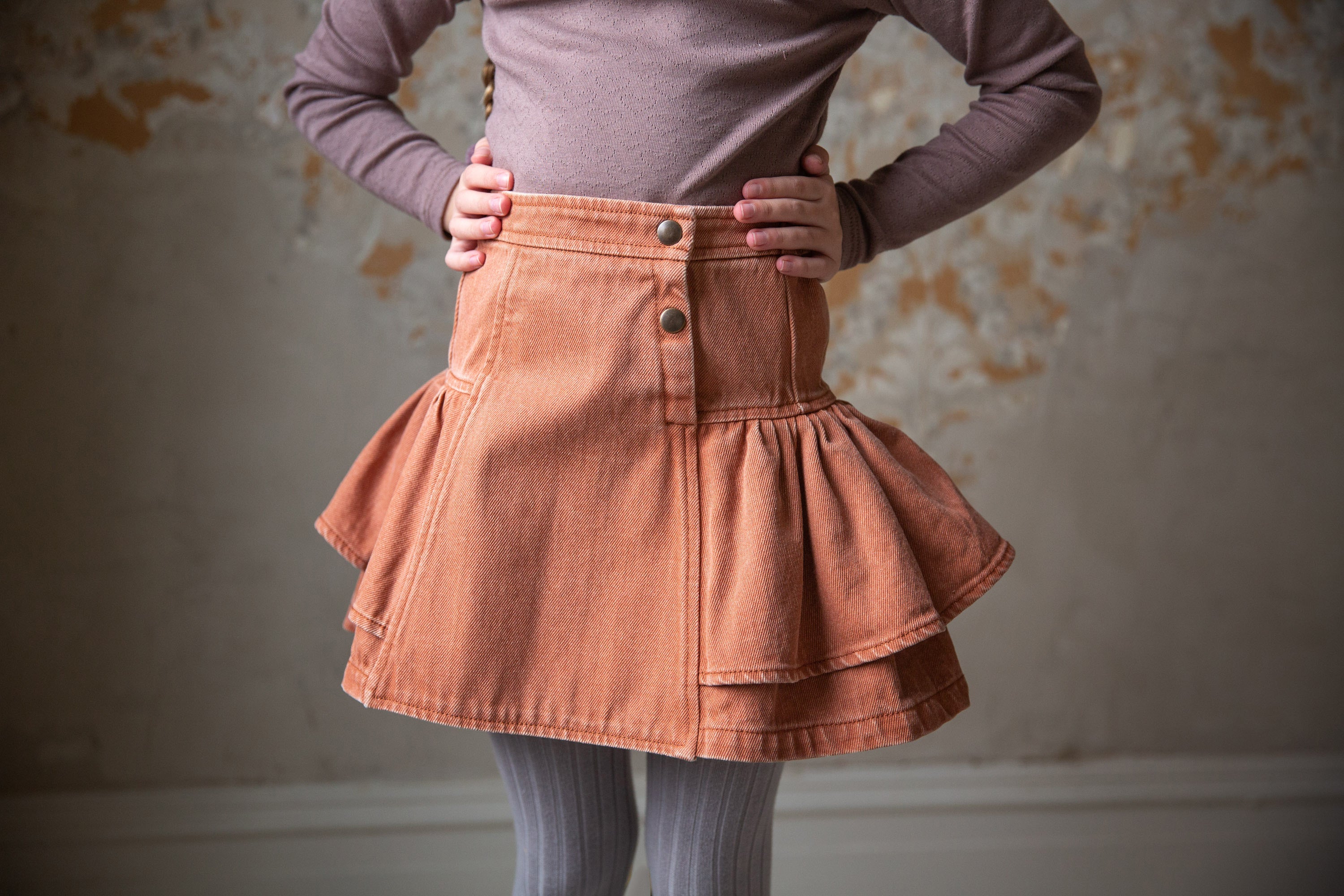 Molly Skirt, Sequoia Denim – Soor Ploom