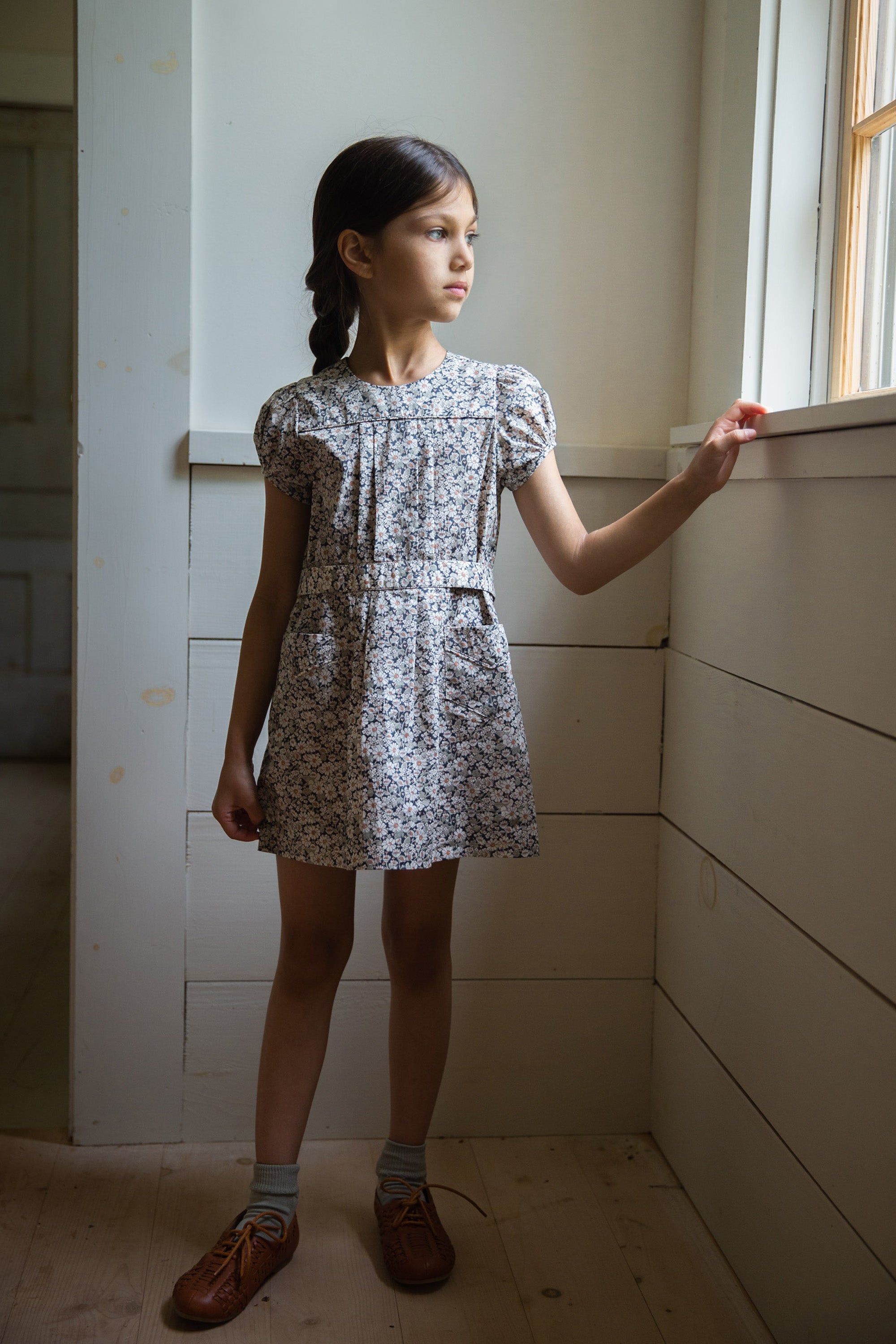 SOOR PLOOM 6Y Inga Dress Mist ワンピース ドレス - ワンピース