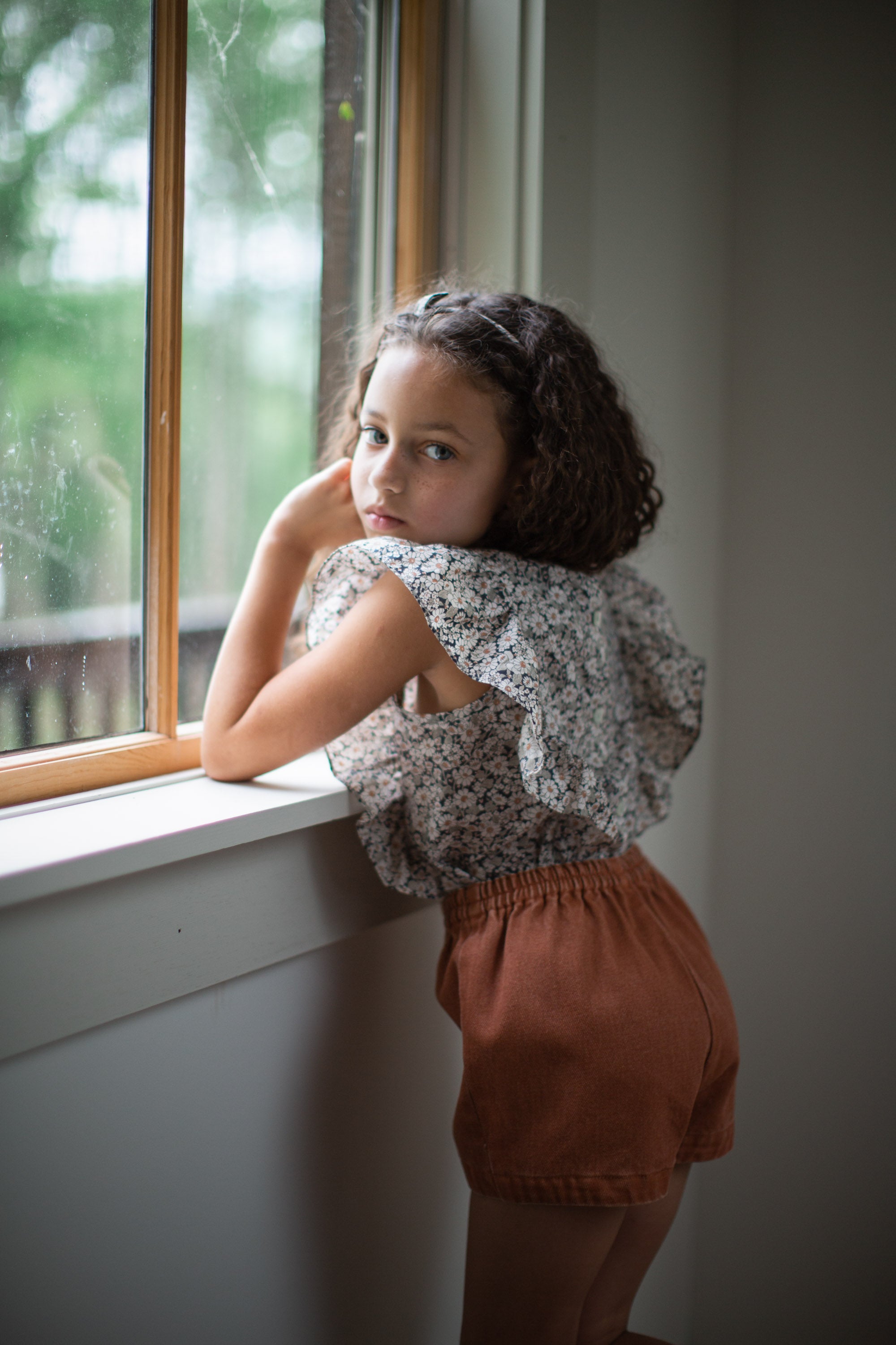 ワンピなど最旬ア！ スカート SOOR 8y print floral Skort PLOOM