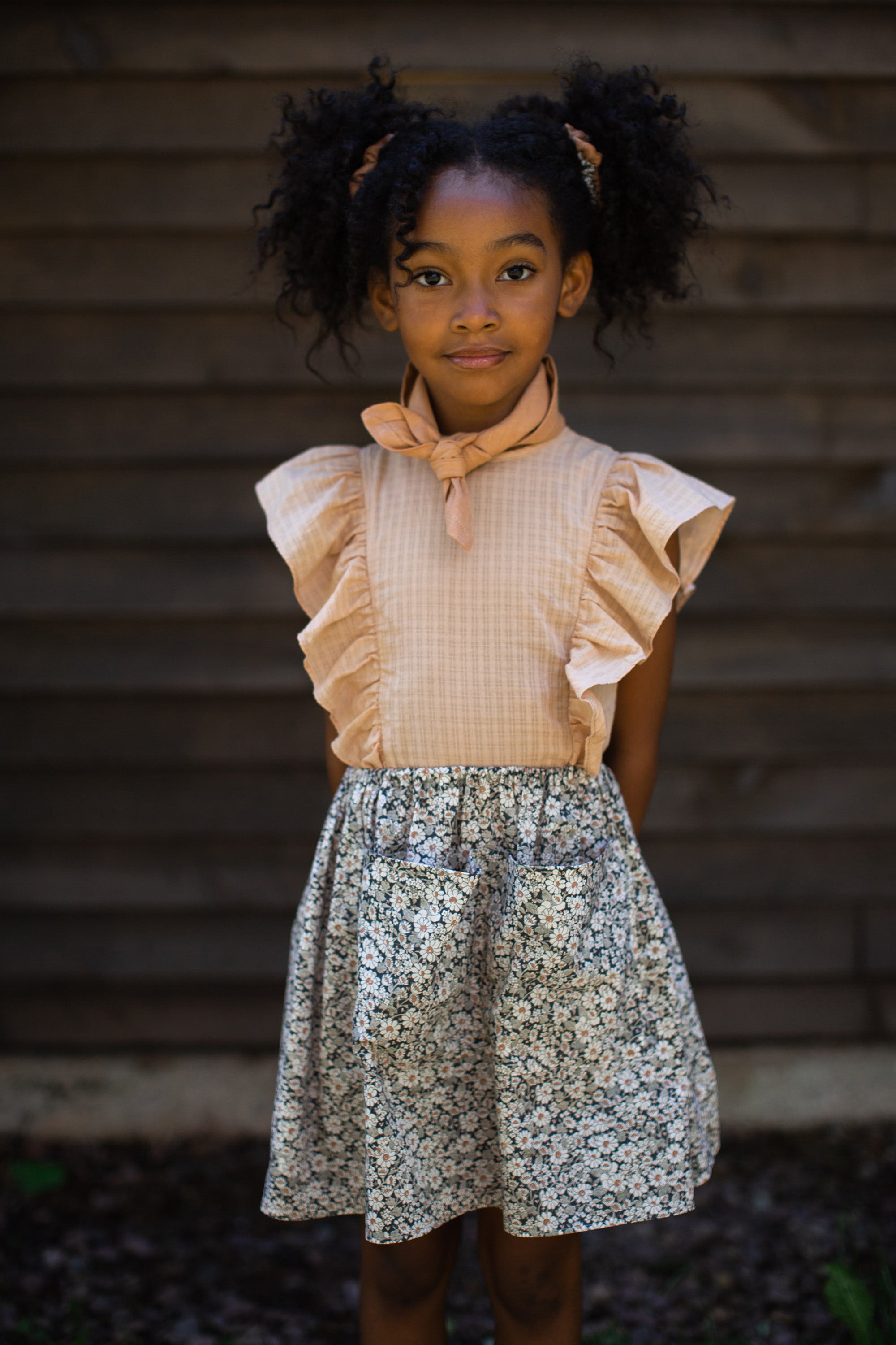 信頼 Soor Ploom Olive Skort, Henna 6Y | www.associatedecor.com