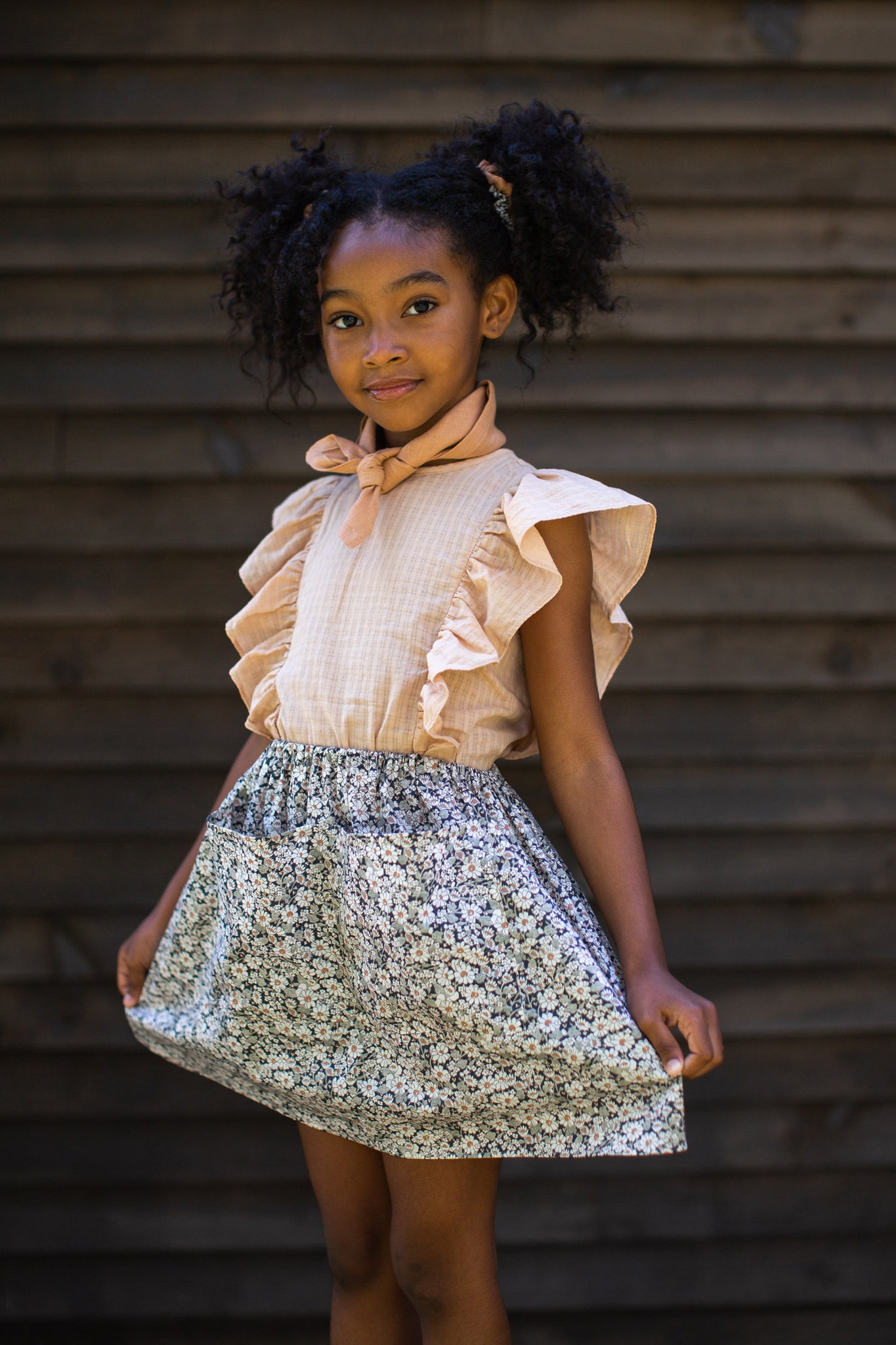 Emelia Skirt, Daisy Print