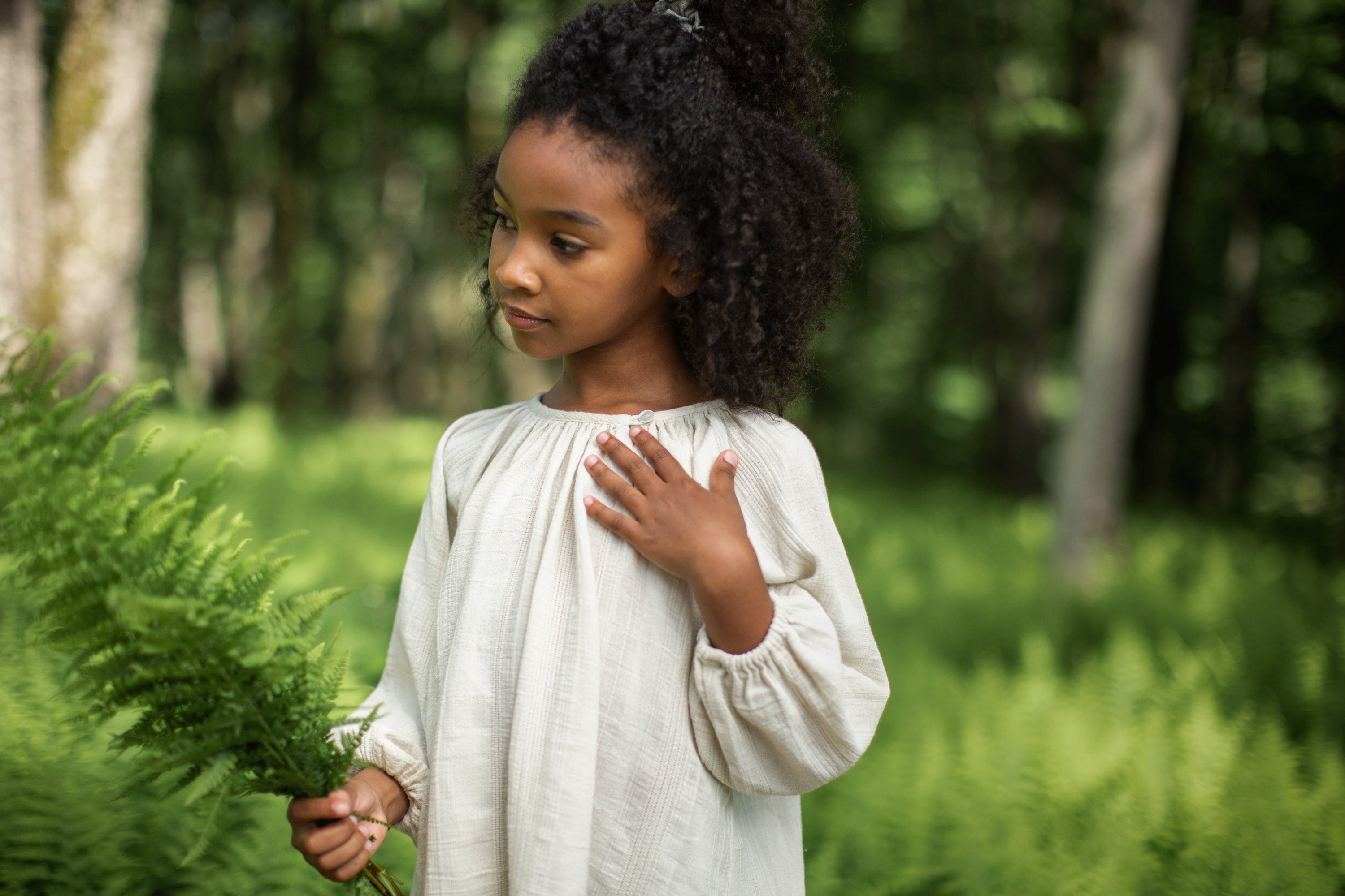 Peasant Tunic, Almond Milk – Soor Ploom