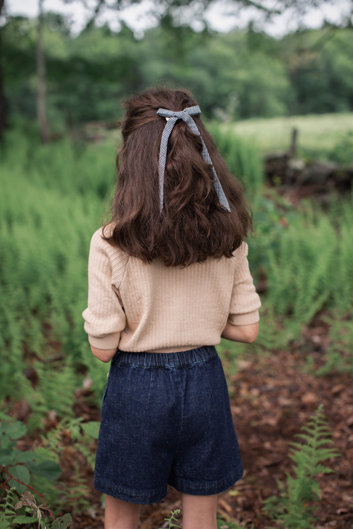 Odile Shorts, Denim, Dark Wash