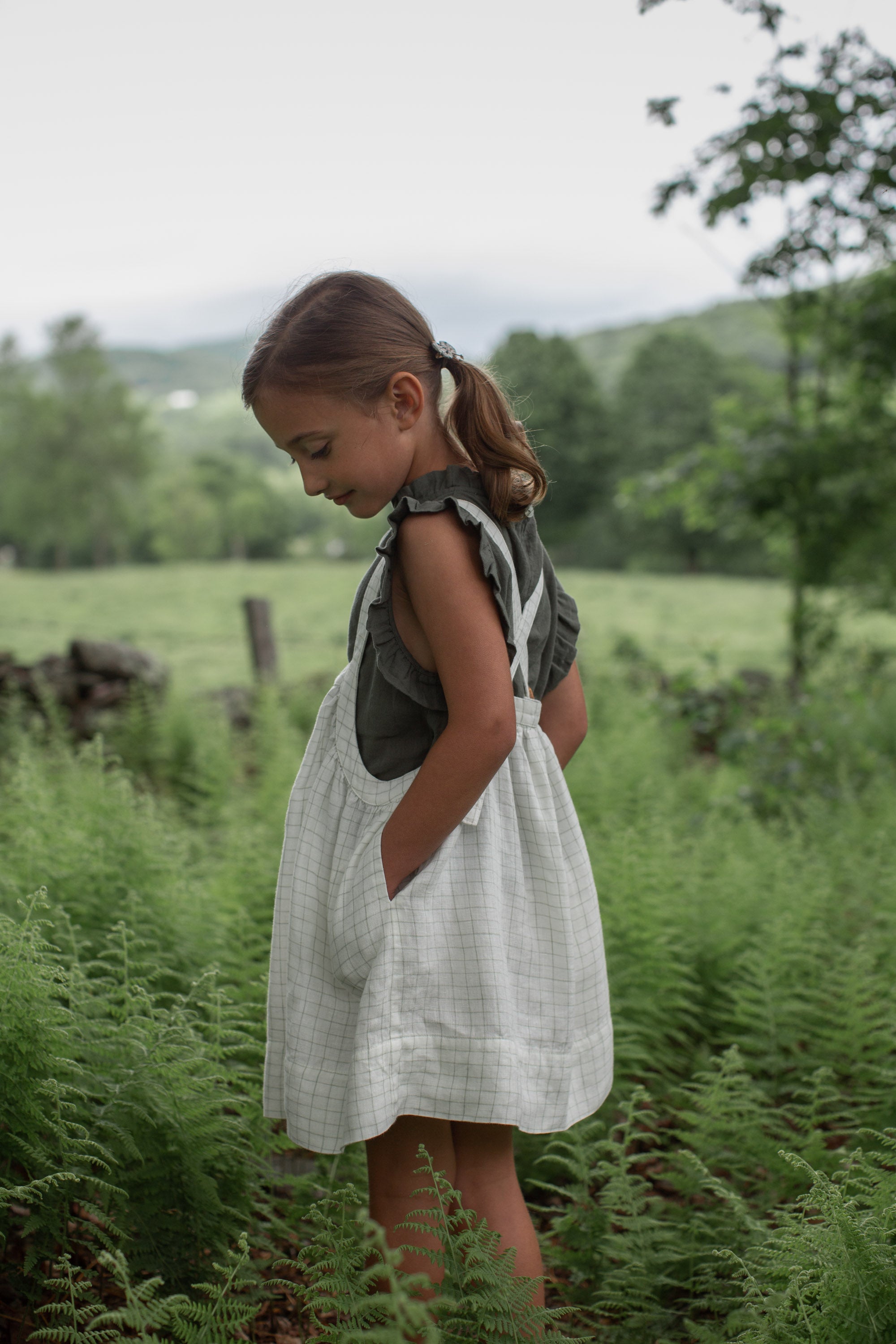 安心の定価販売 soor ploom Iris camisole Milk 6-7Y ブラウス