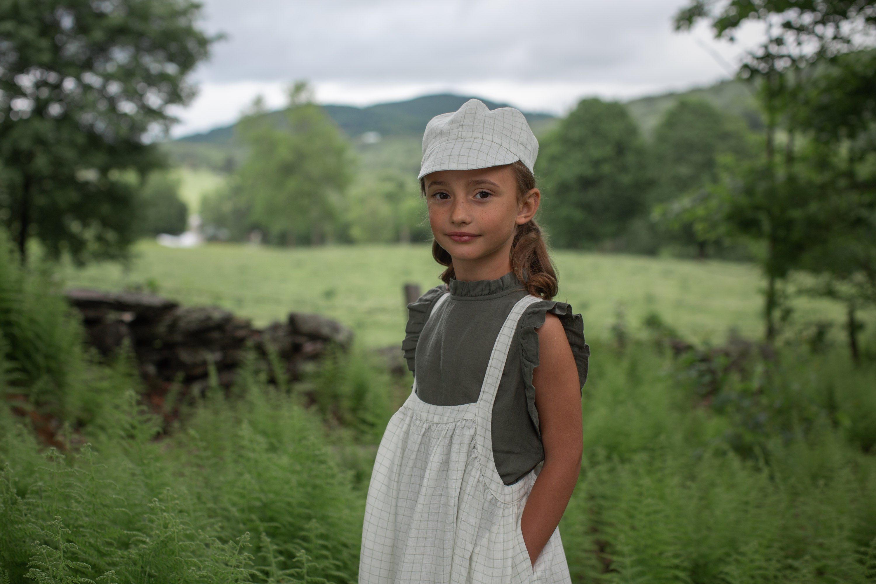 安心の定価販売 soor ploom Iris camisole Milk 6-7Y ブラウス