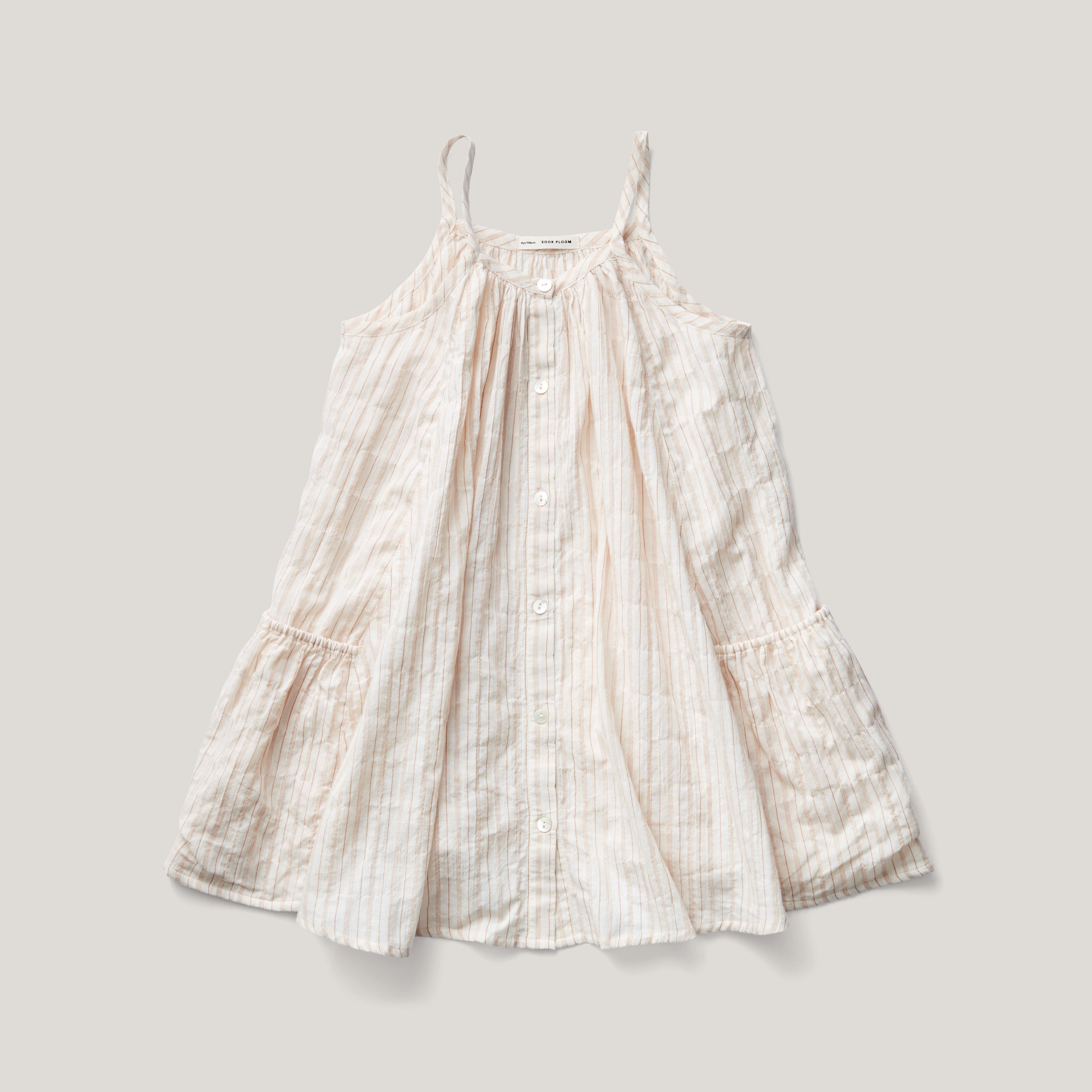 Prim Dress, Chalk Stripe – Soor Ploom