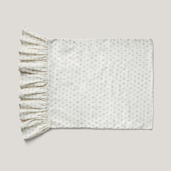 Ruffle Pillow Case, Floret Print